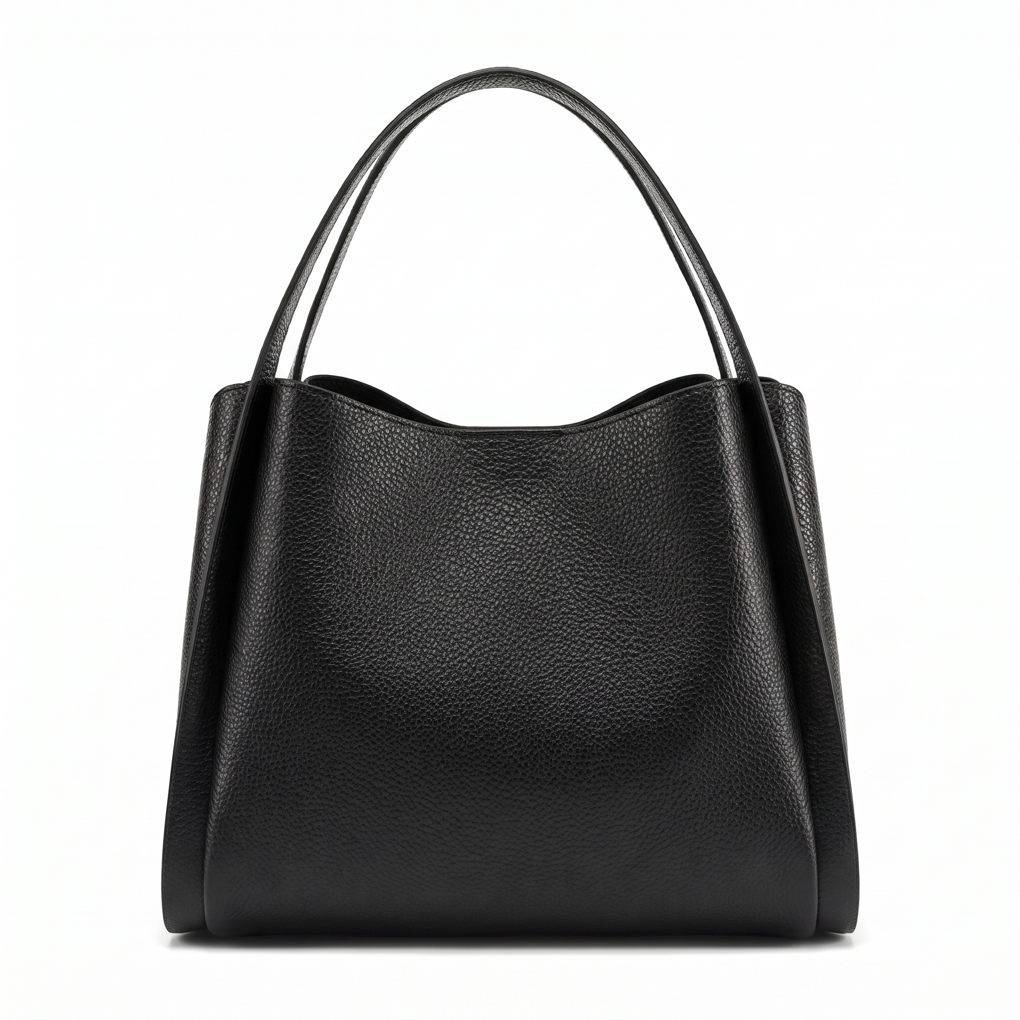 Sac SIMEON noir, vue de dos