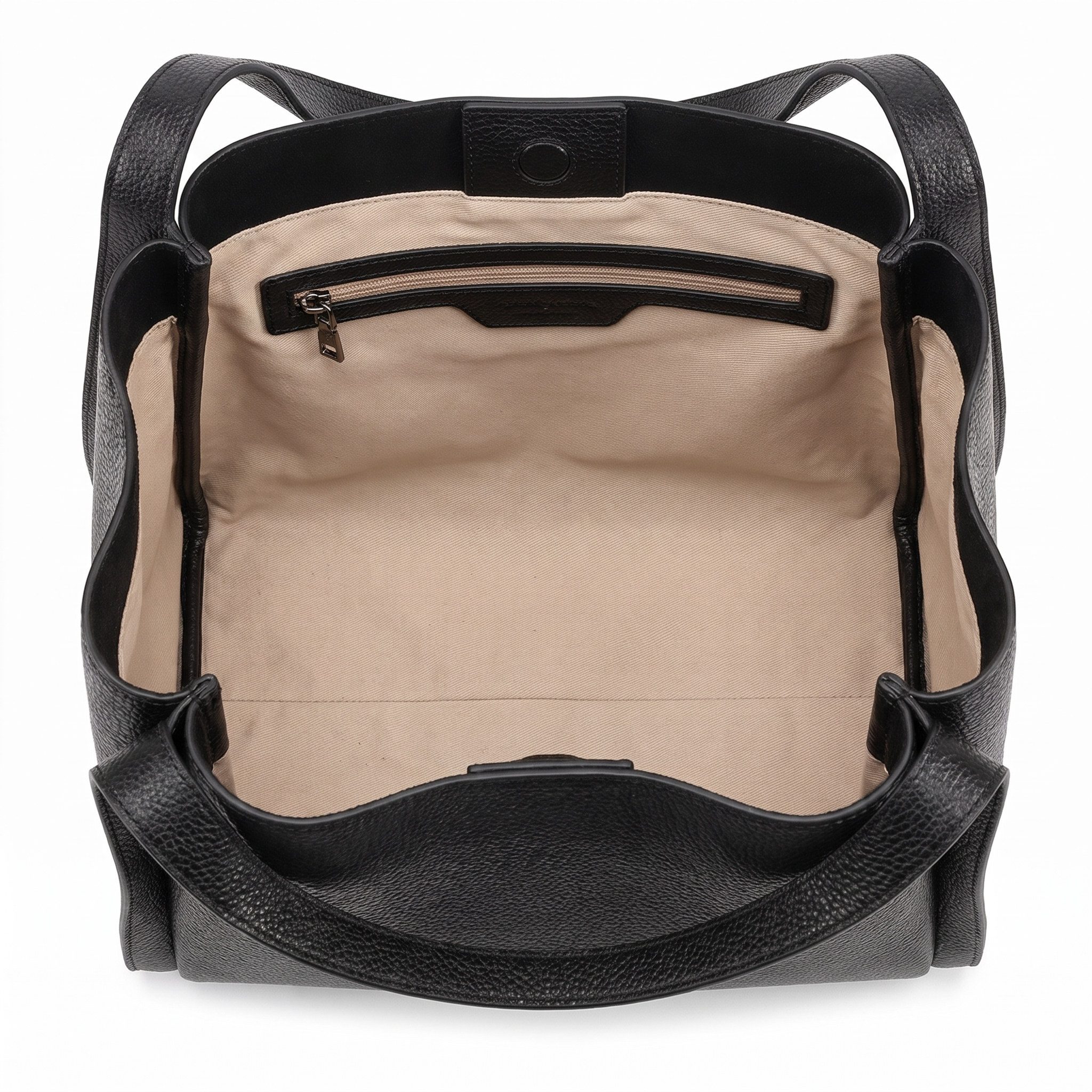 Sac SIMEON noir, intérieur