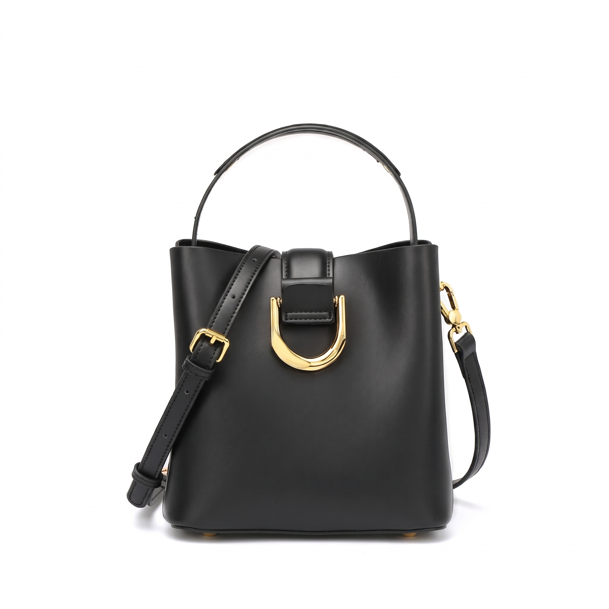 Sac VICTOIRE noir, vue de face
