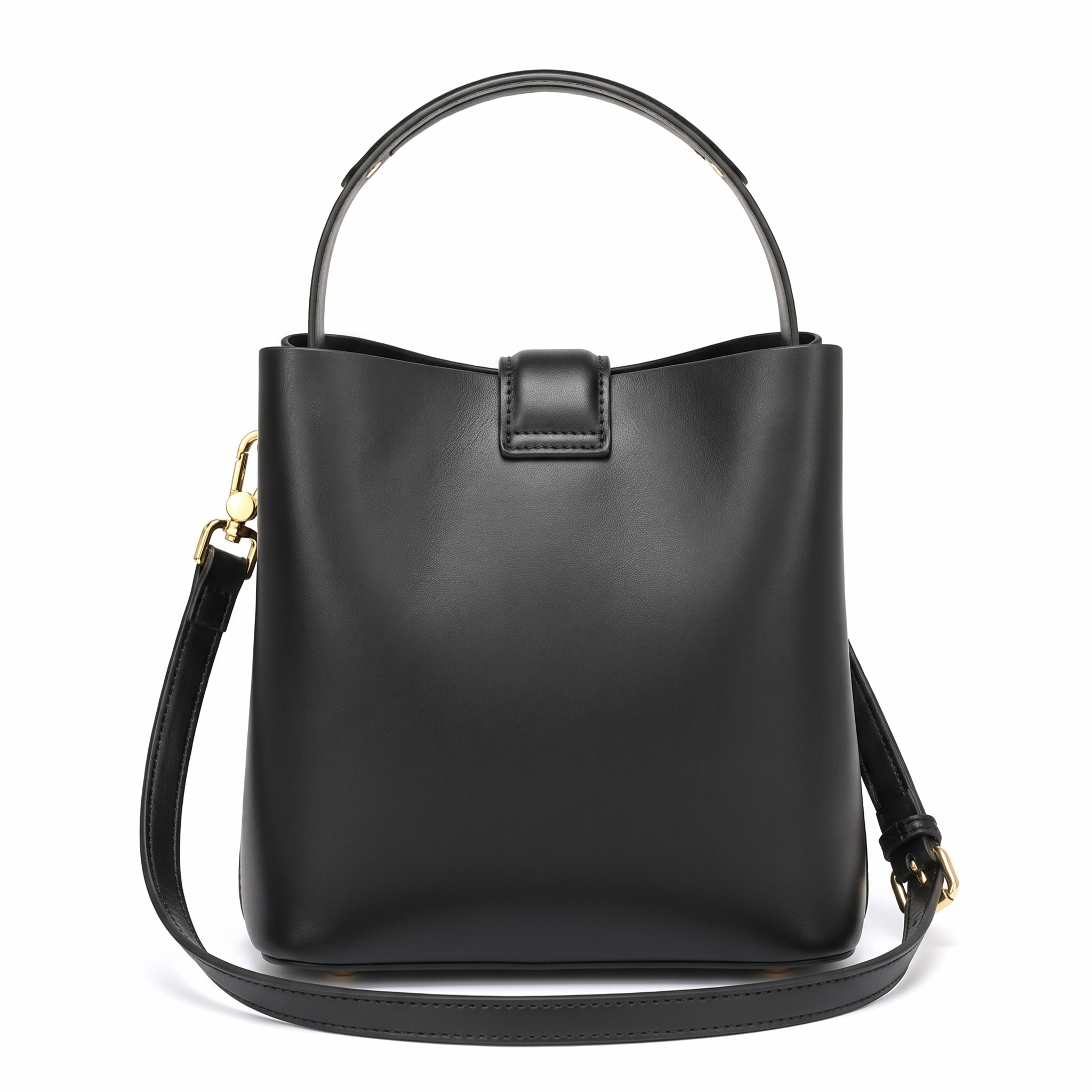 Sac VICTOIRE noir, vue de dos