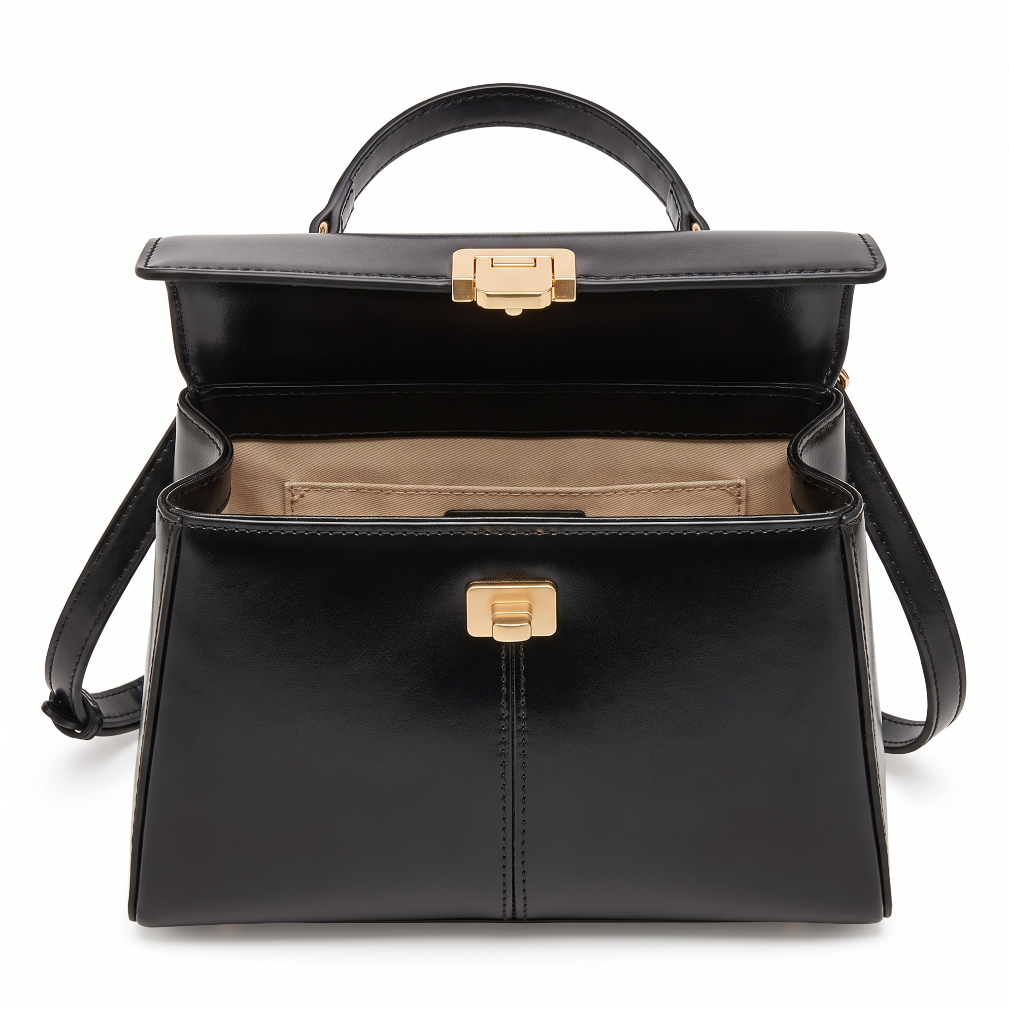 Sac SERENYS noir, intérieur