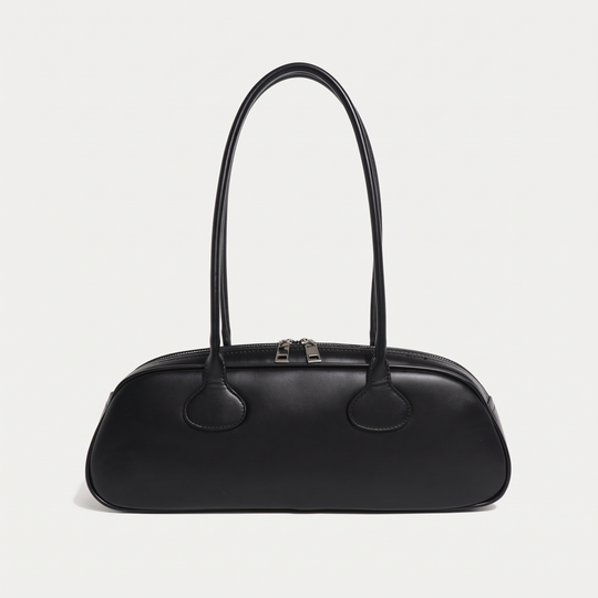 Sac GRETA noir, vue de face