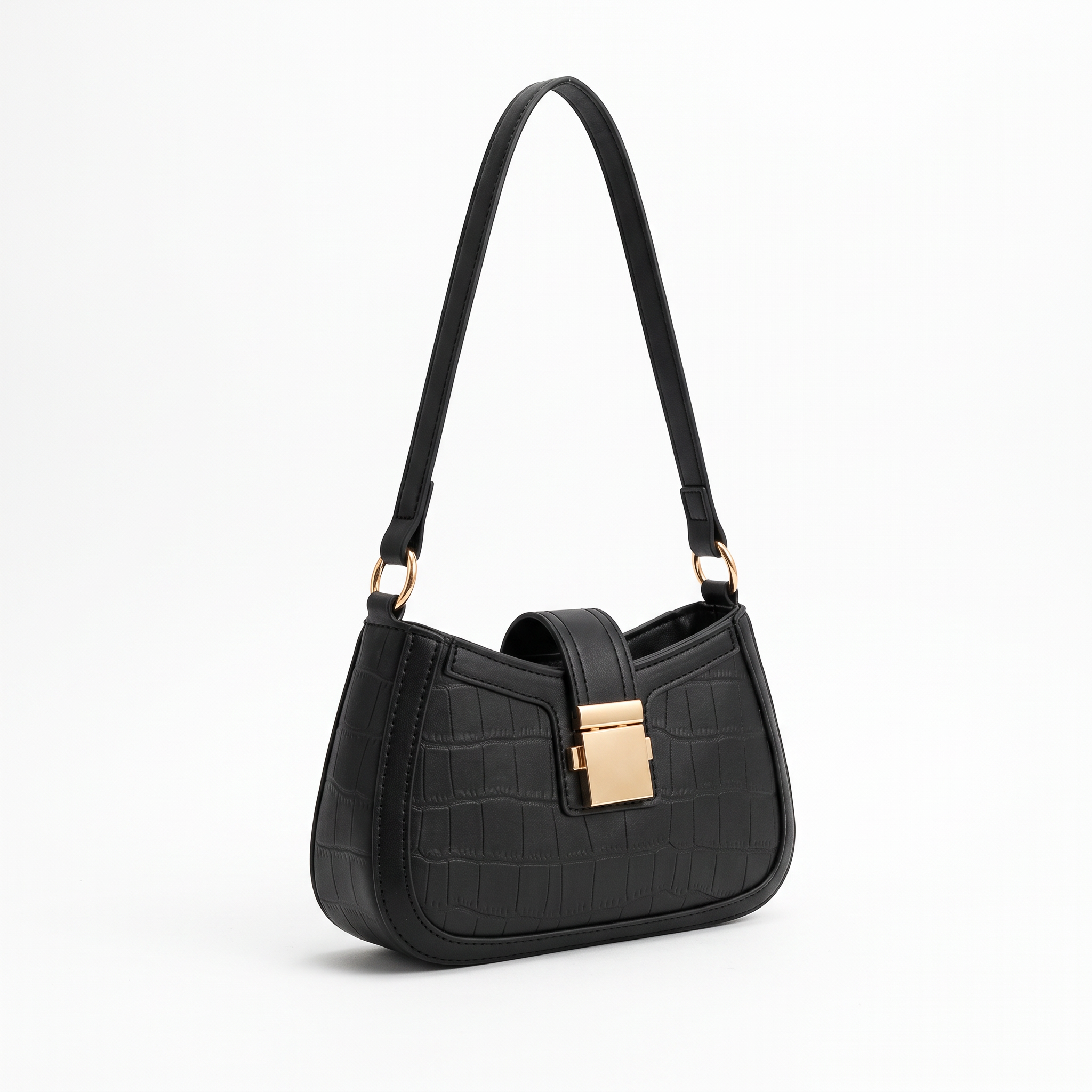 Sac NOA noir, vue de trois-quarts