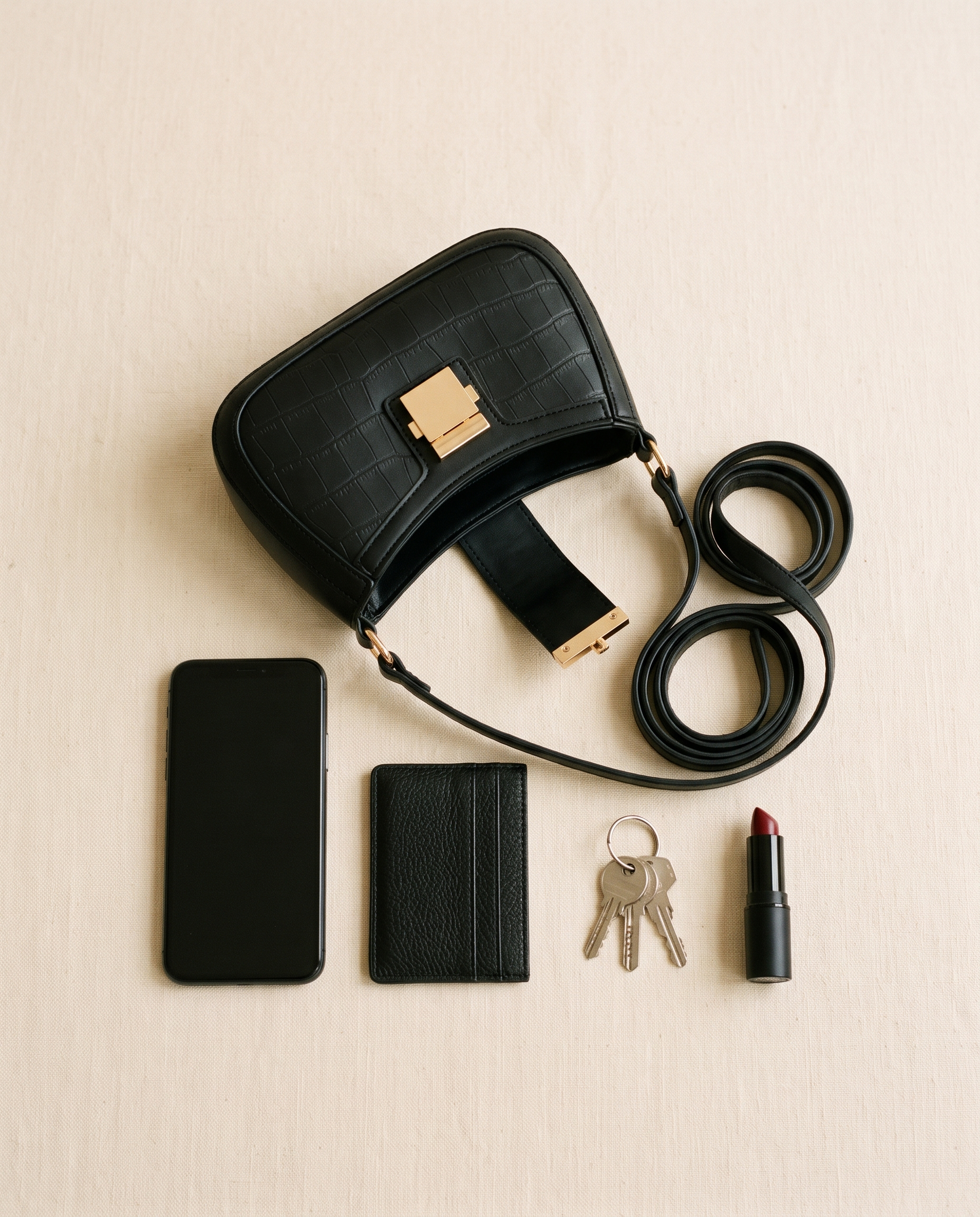 Sac NOA noir, ce que le sac peut contenir