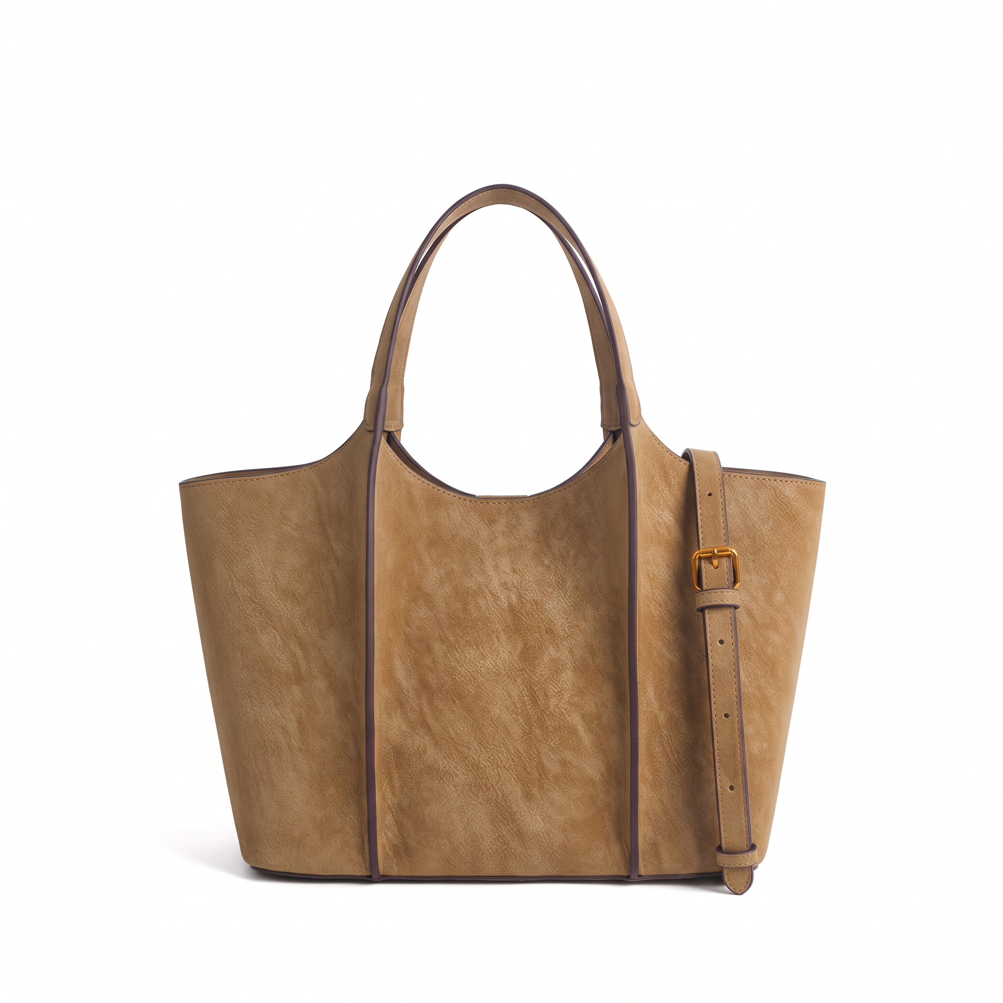 Sac GRACE camel, vue de dos