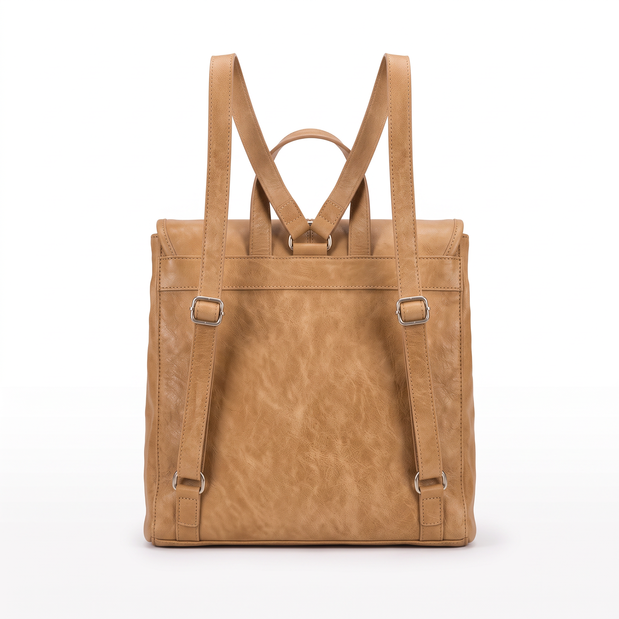 Sac à dos FREYA camel, vue de dos