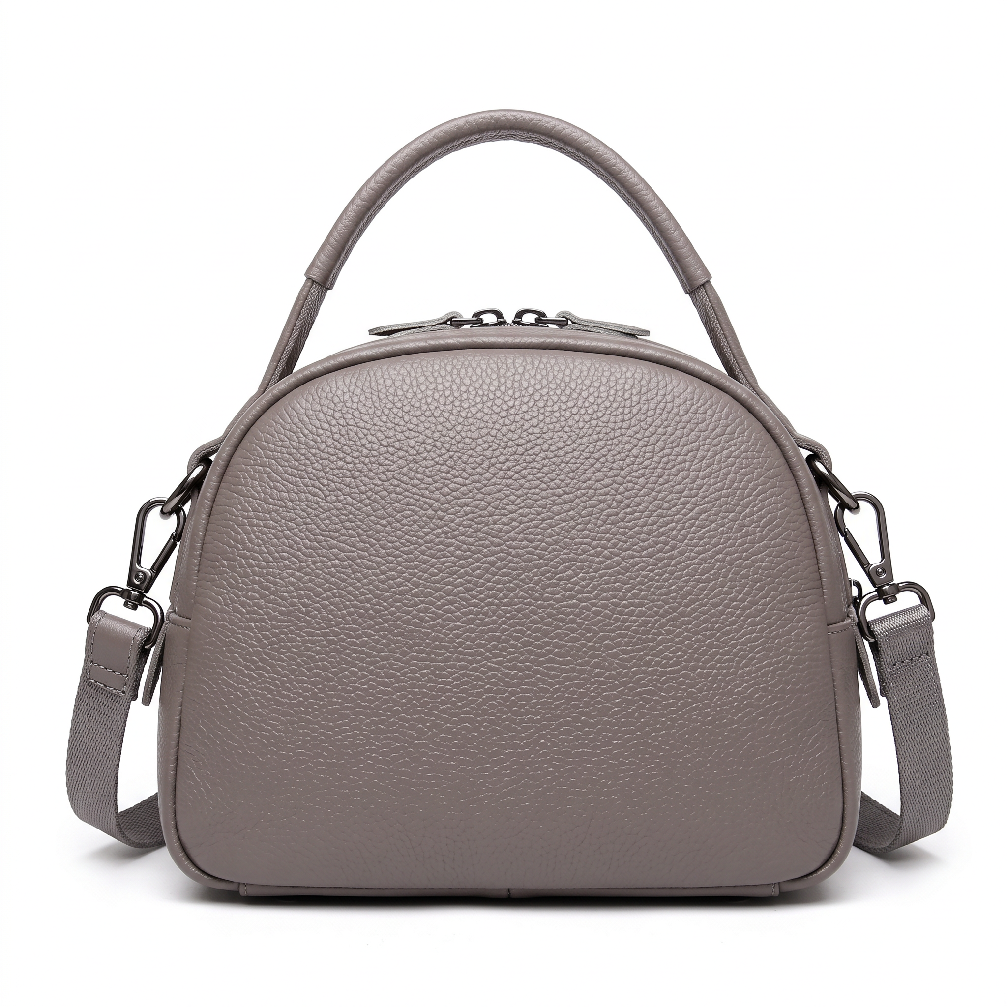 Sac CLEO gris, vue de dos