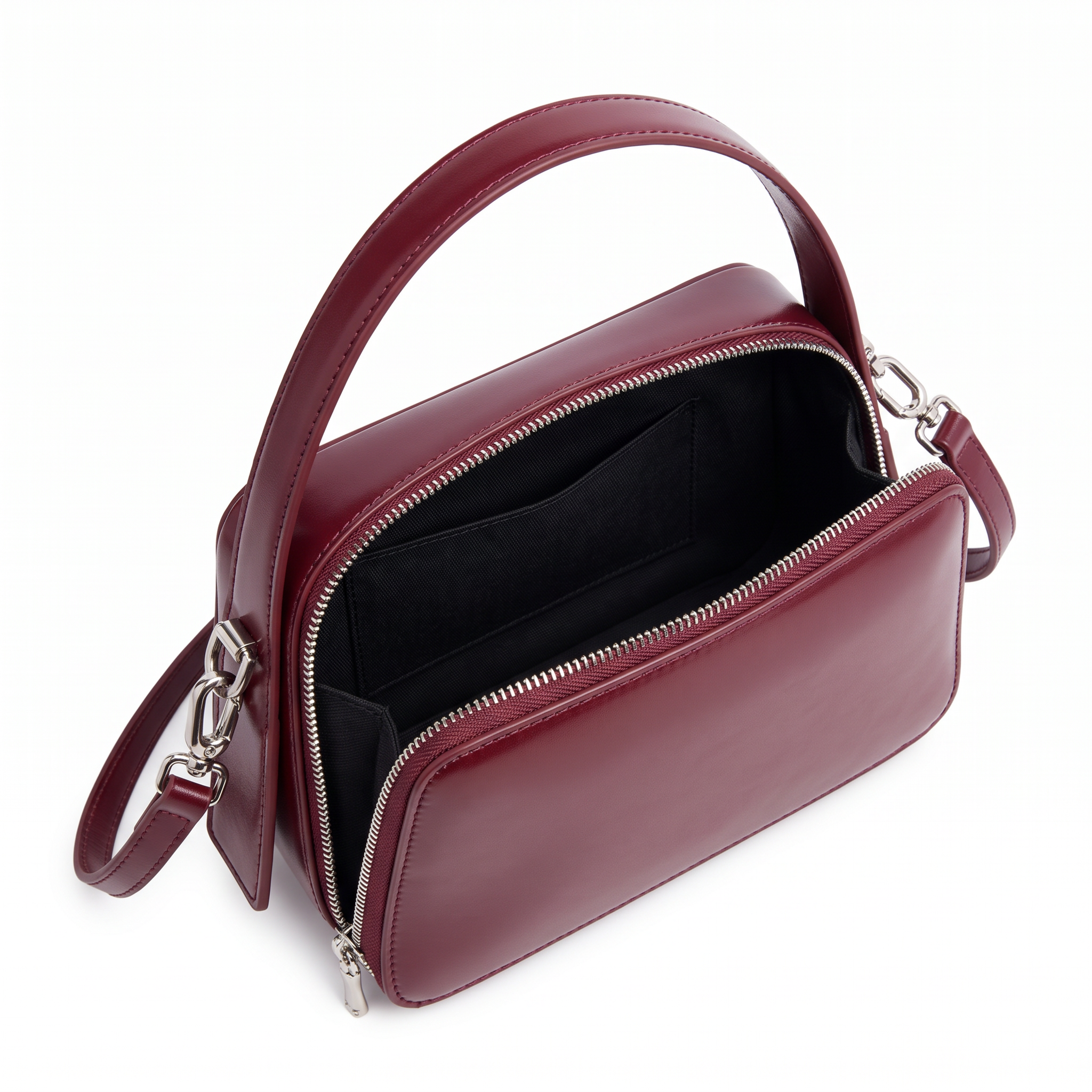 Sac BELLA bordeaux, intérieur
