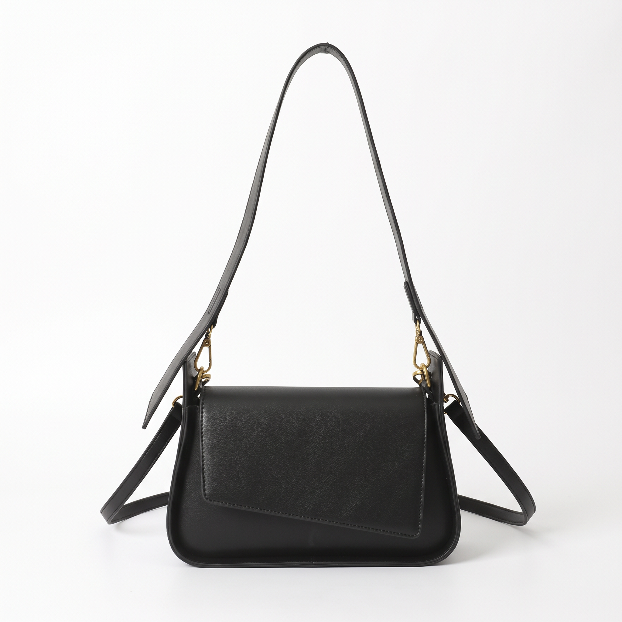 Sac JUNE noir, vue de face