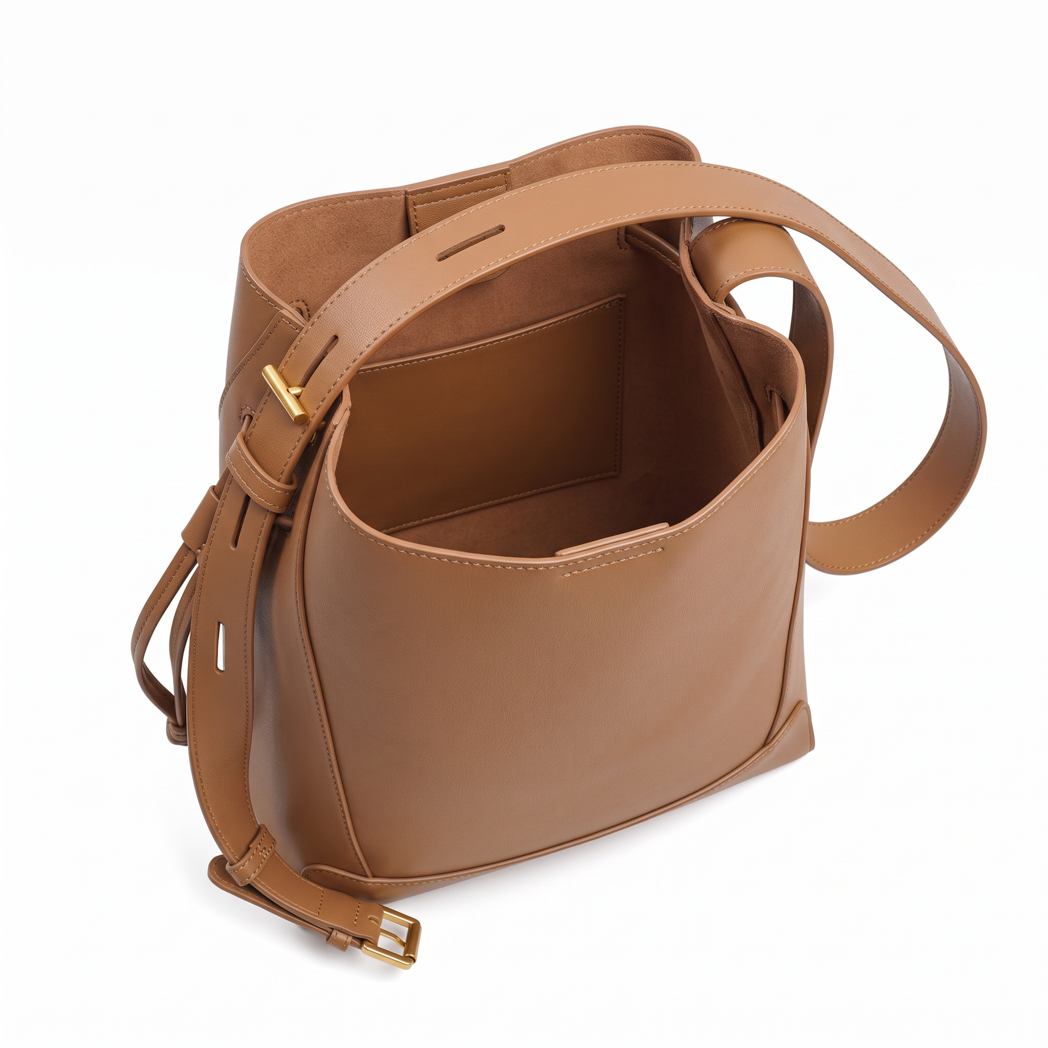 Sac LEILA camel, intérieur