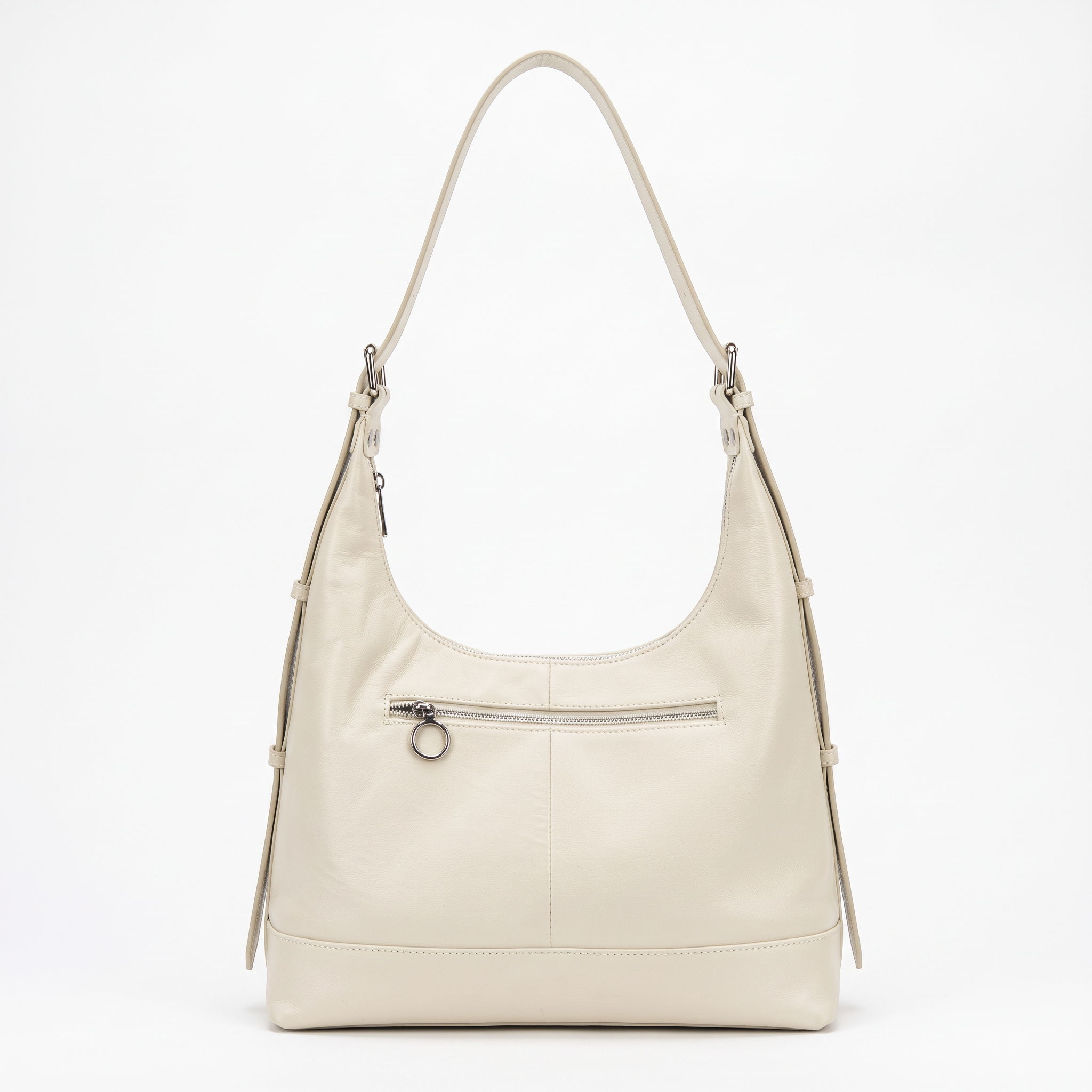 Sac AMELIA blanc, vue de face