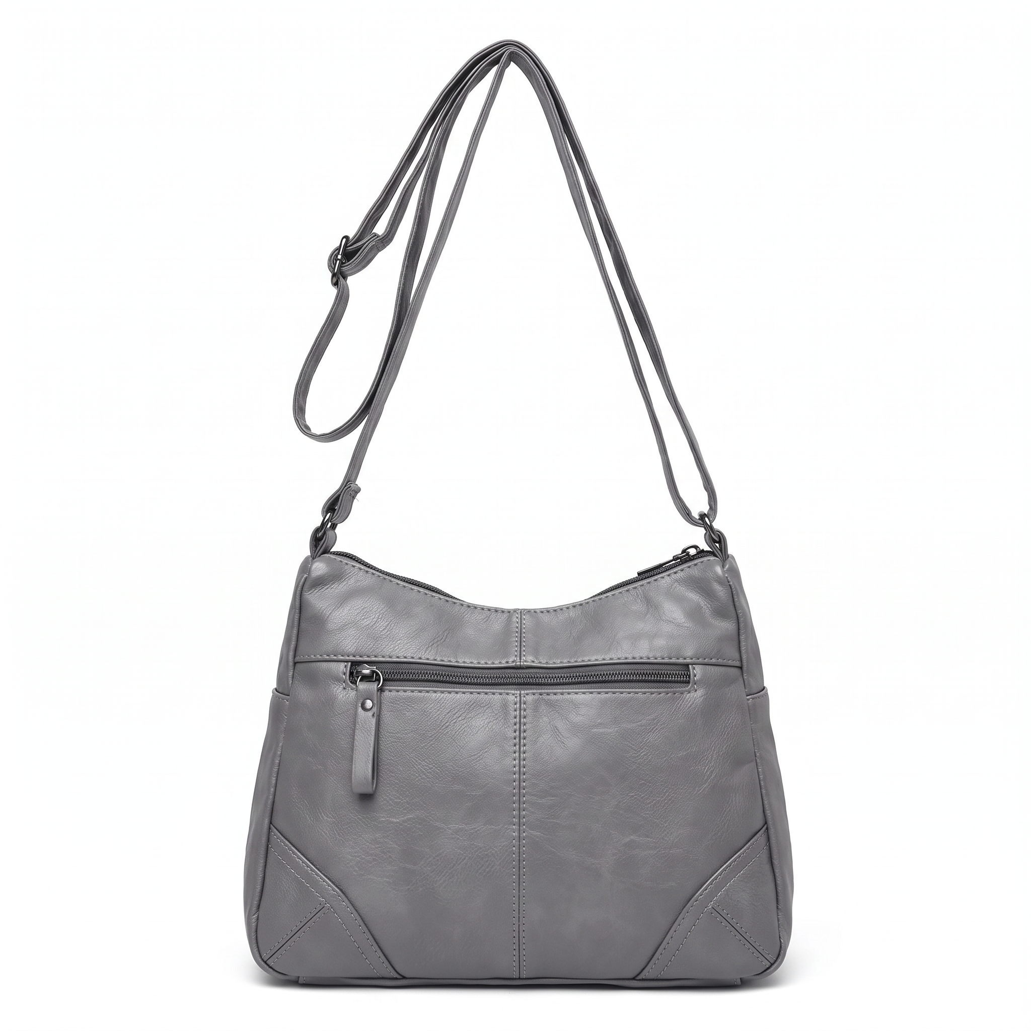 Sac TESSA gris, vue de dos