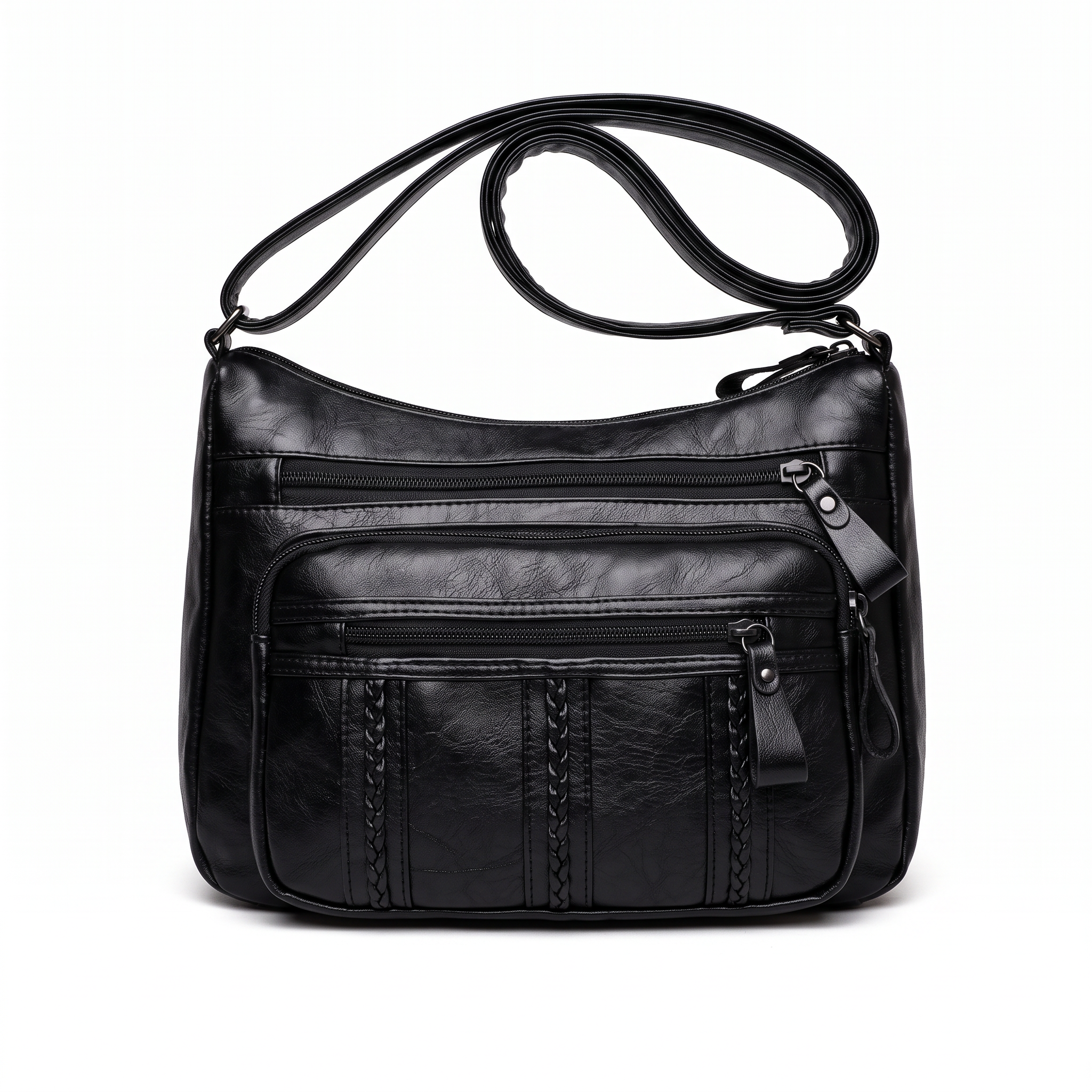 Sac NOVA noir, vue de face