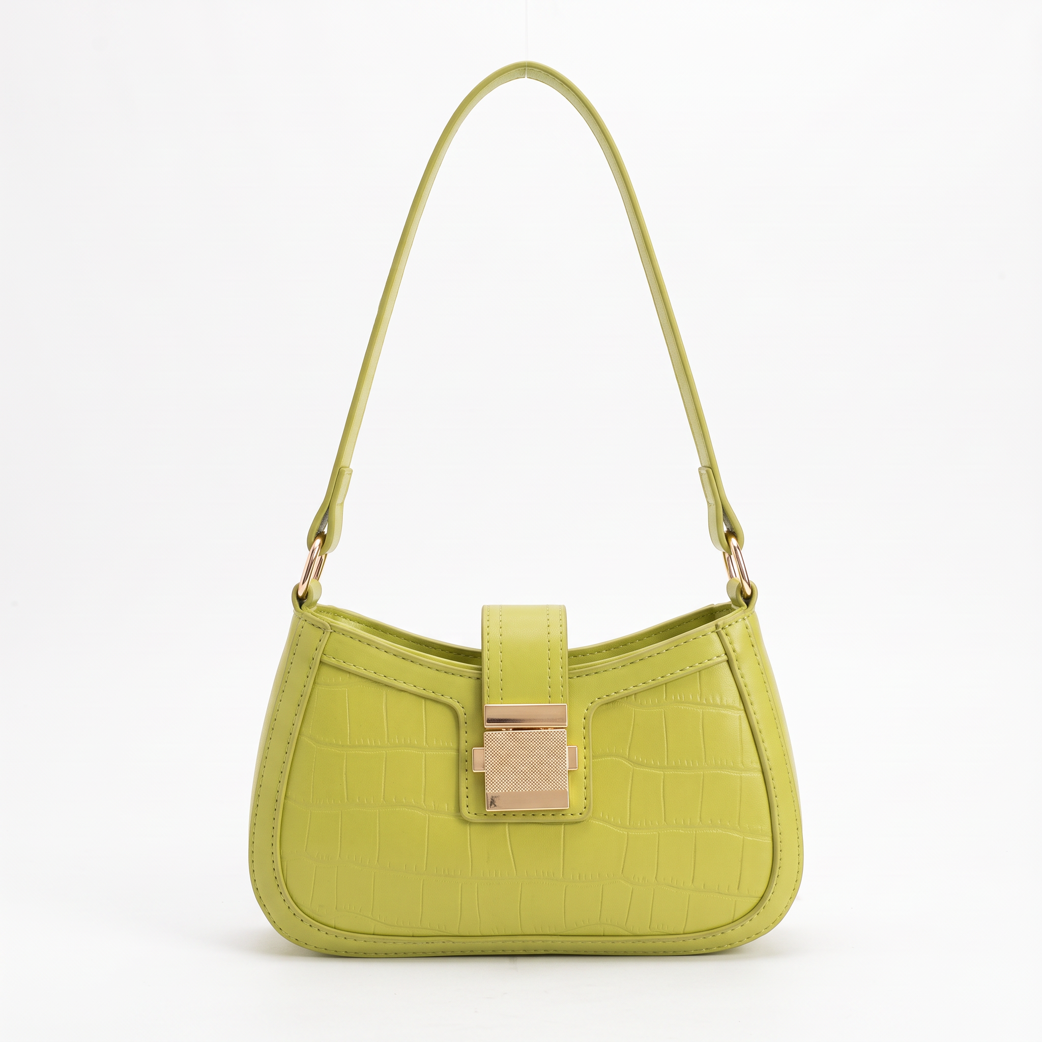 Sac NOA vert anis, vue de face