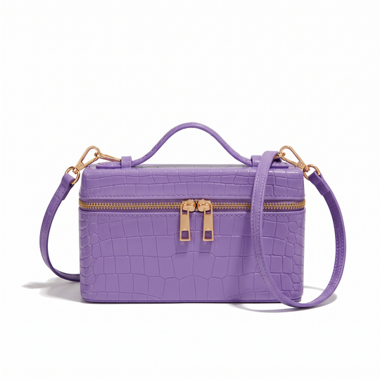 Sac IRIS violet, vue de face