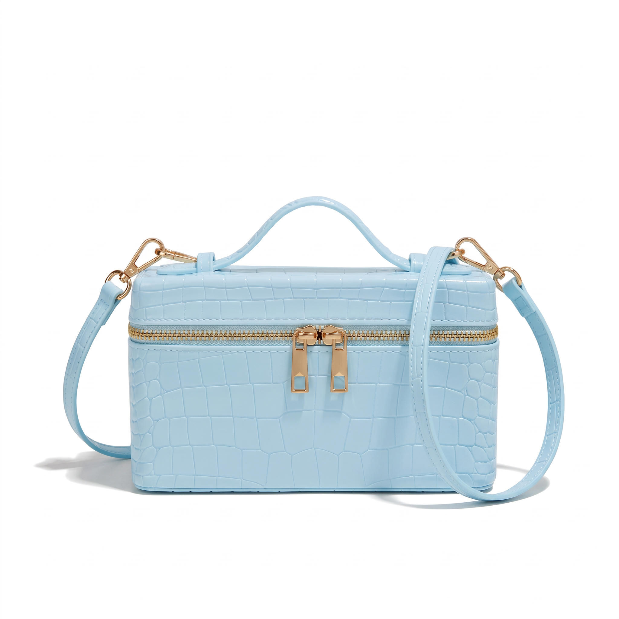 Sac IRIS bleu, vue de face