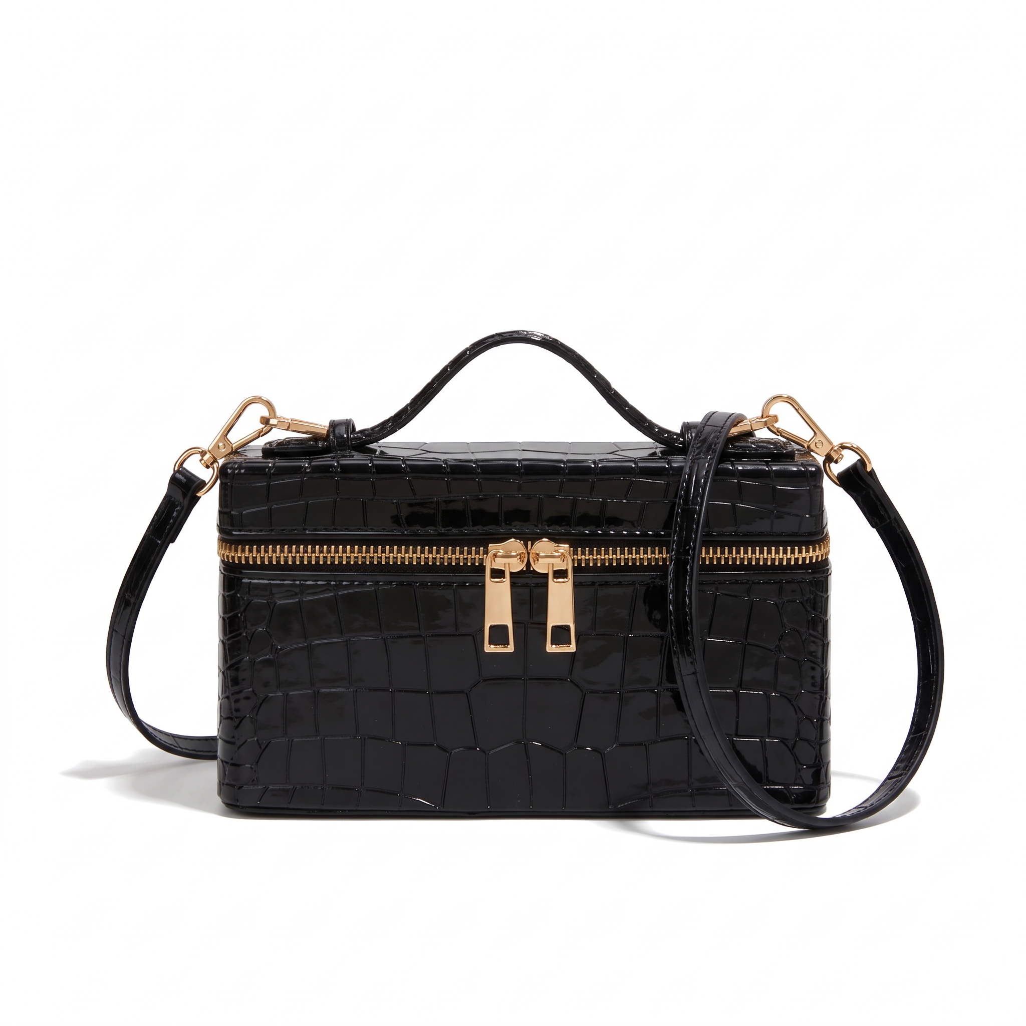 Sac IRIS noir, vue de face