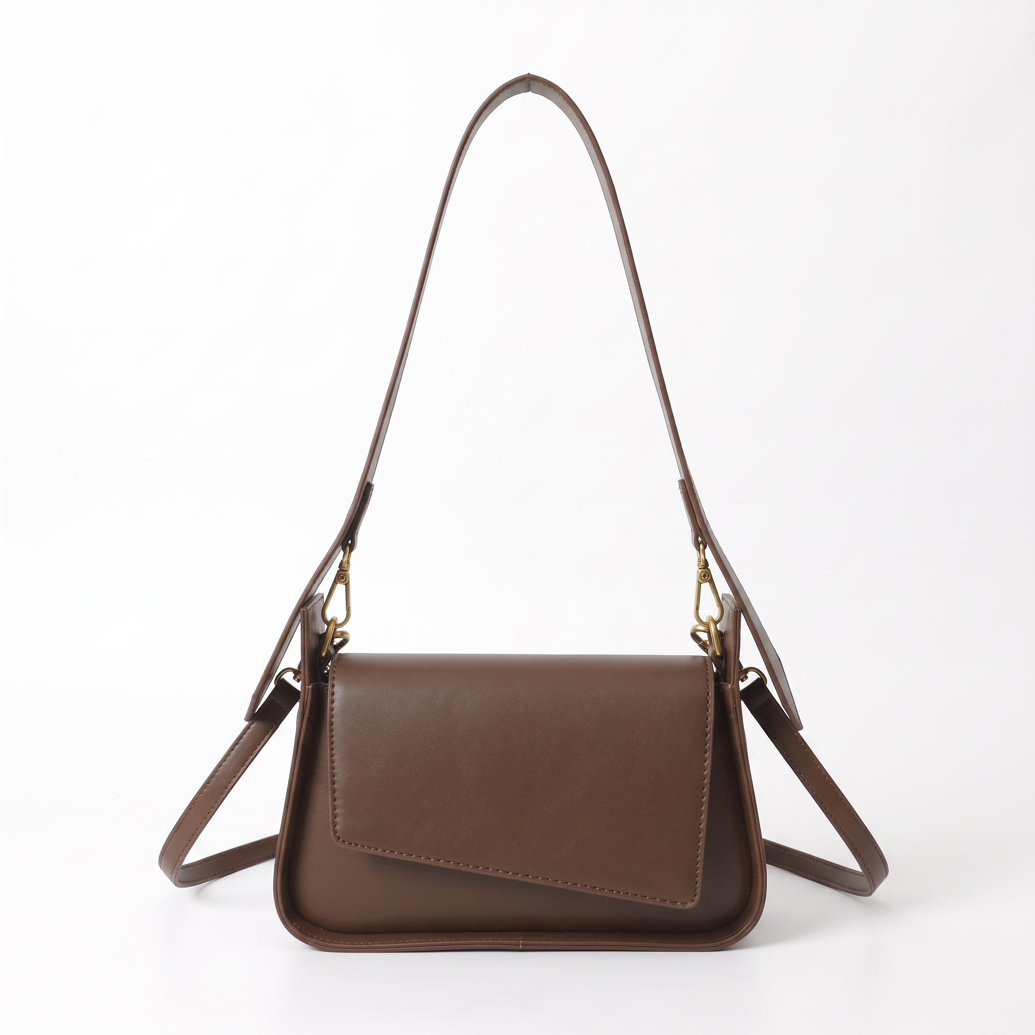 Sac JUNE marron, vue de face
