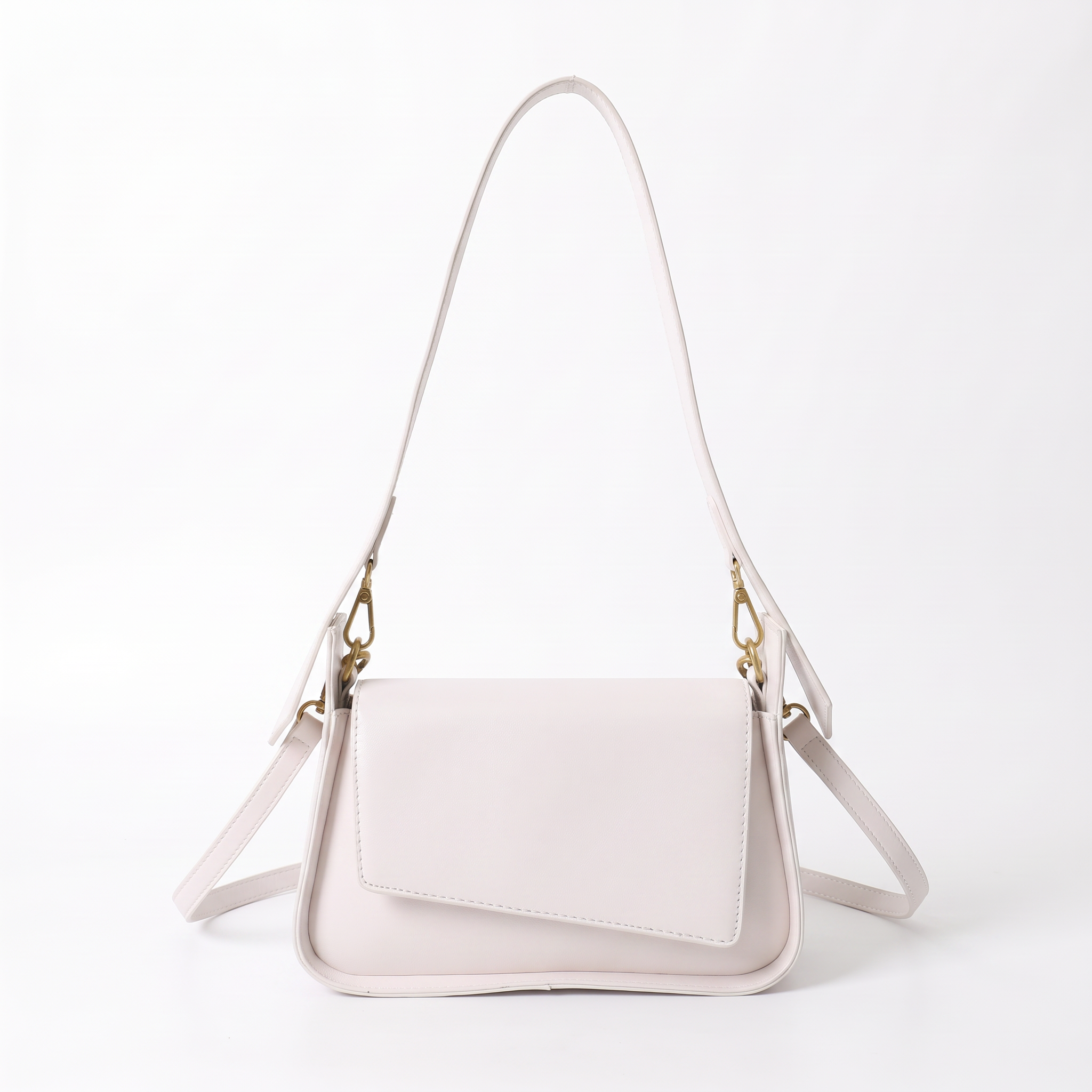 Sac JUNE blanc, vue de face