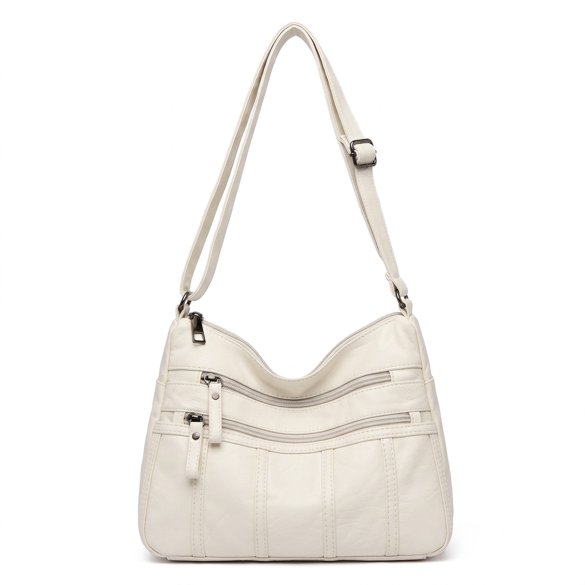 Sac TESSA blanc, vue de face