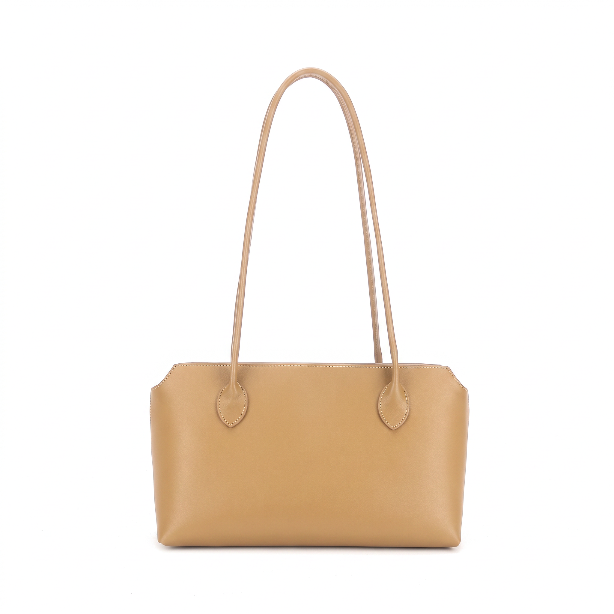 Sac AVA camel, vue de face