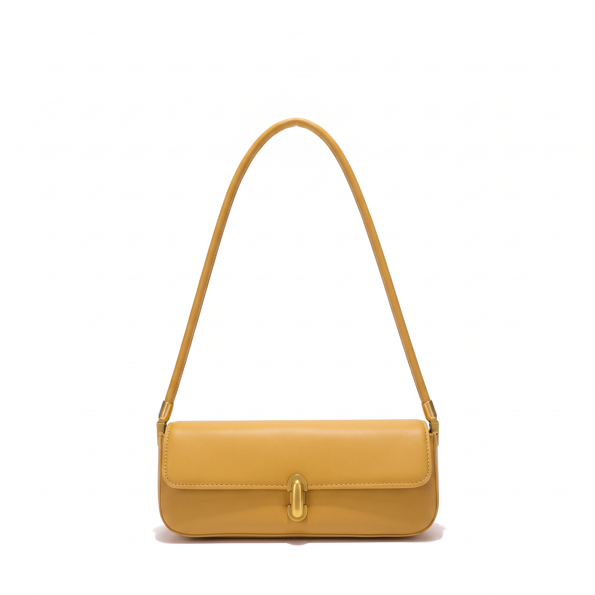 Sac ROMY moutarde, vue de face