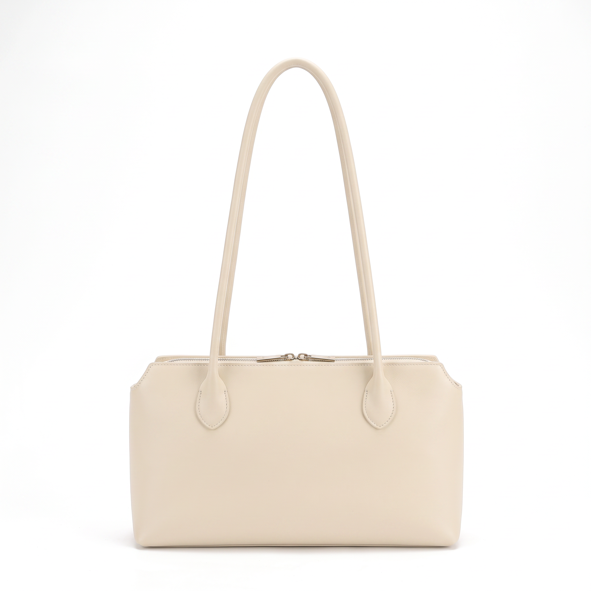 Sac AVA crème, vue de face