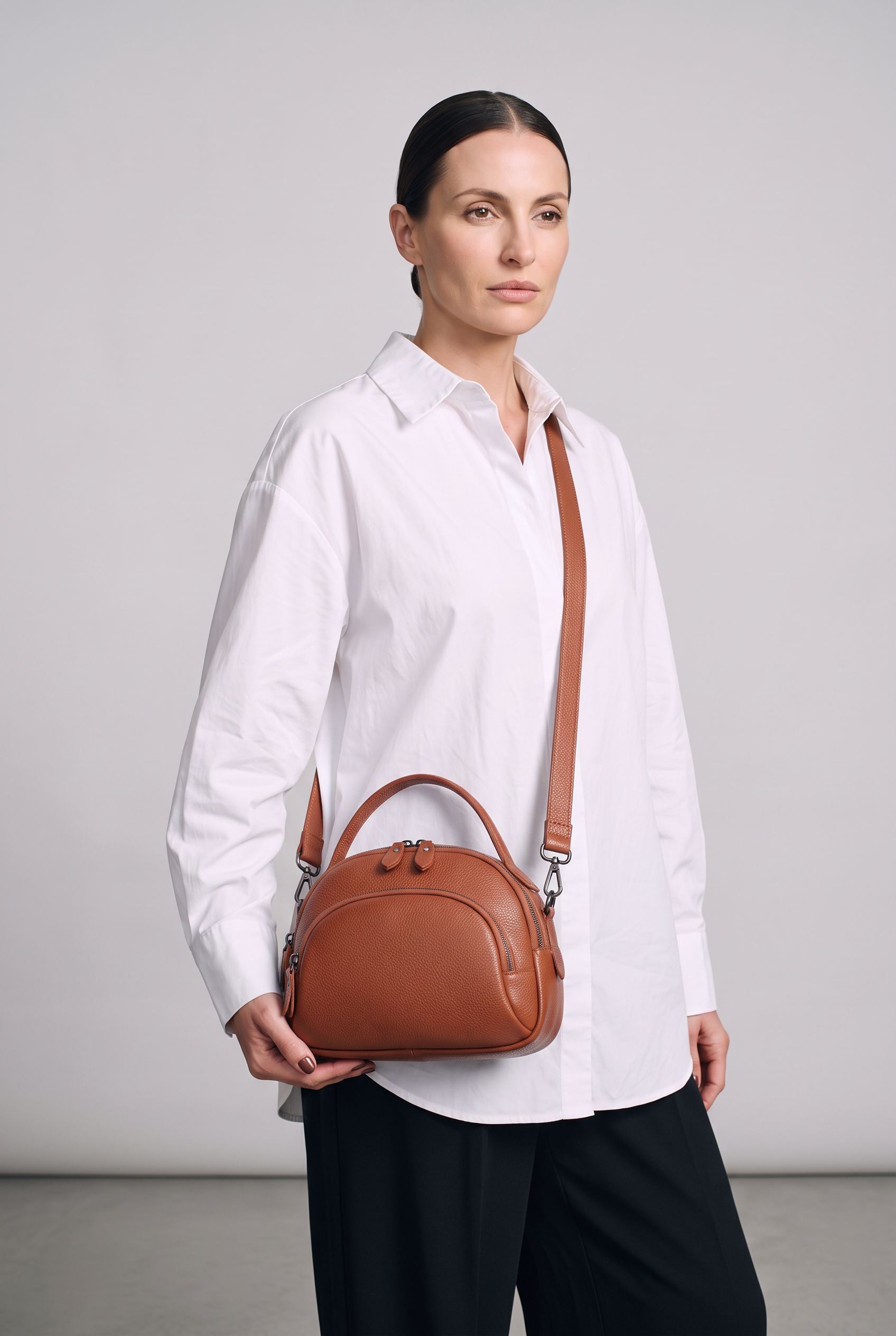 Sac CLEO, porté, de face
