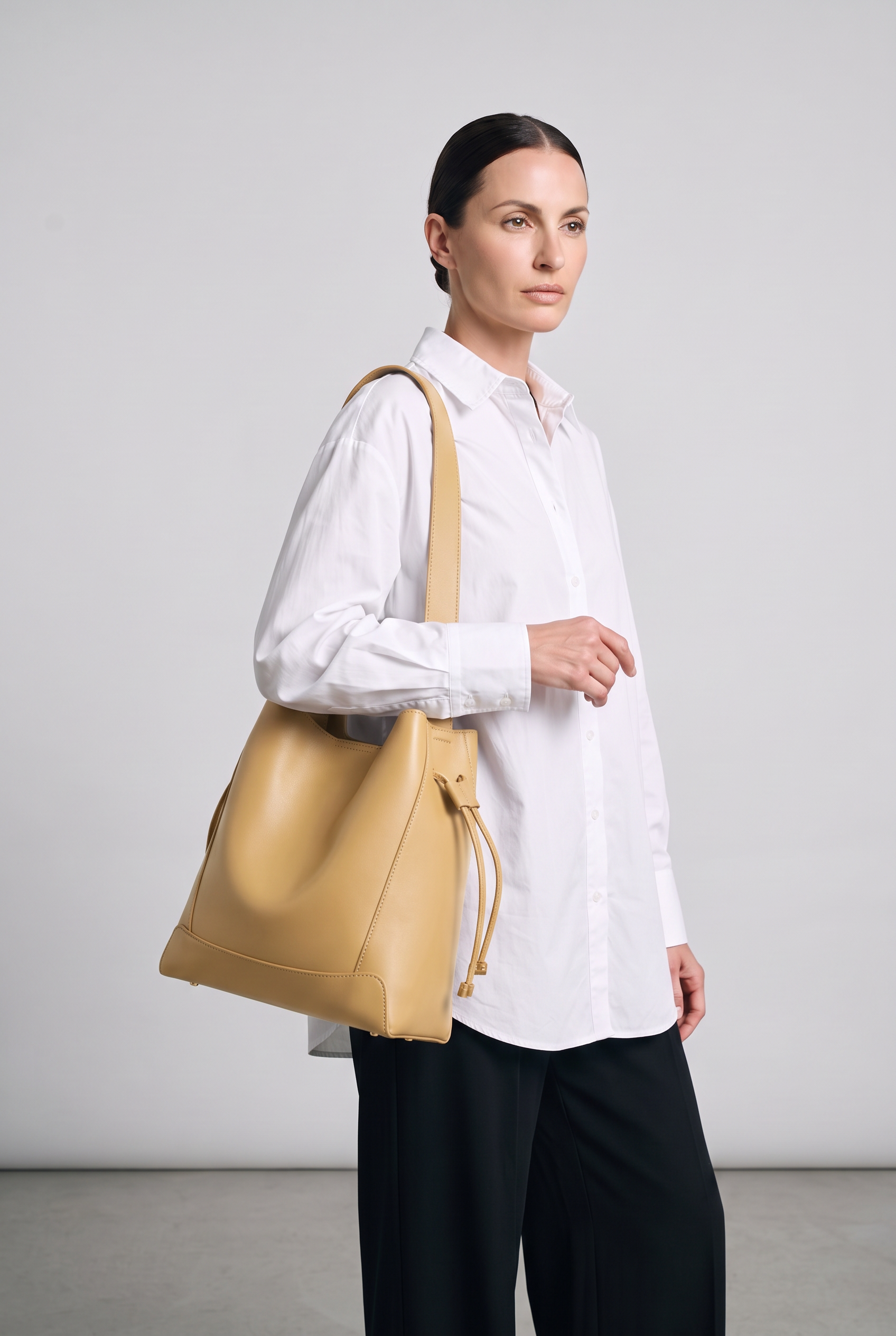 Sac LEILA, porté, de face