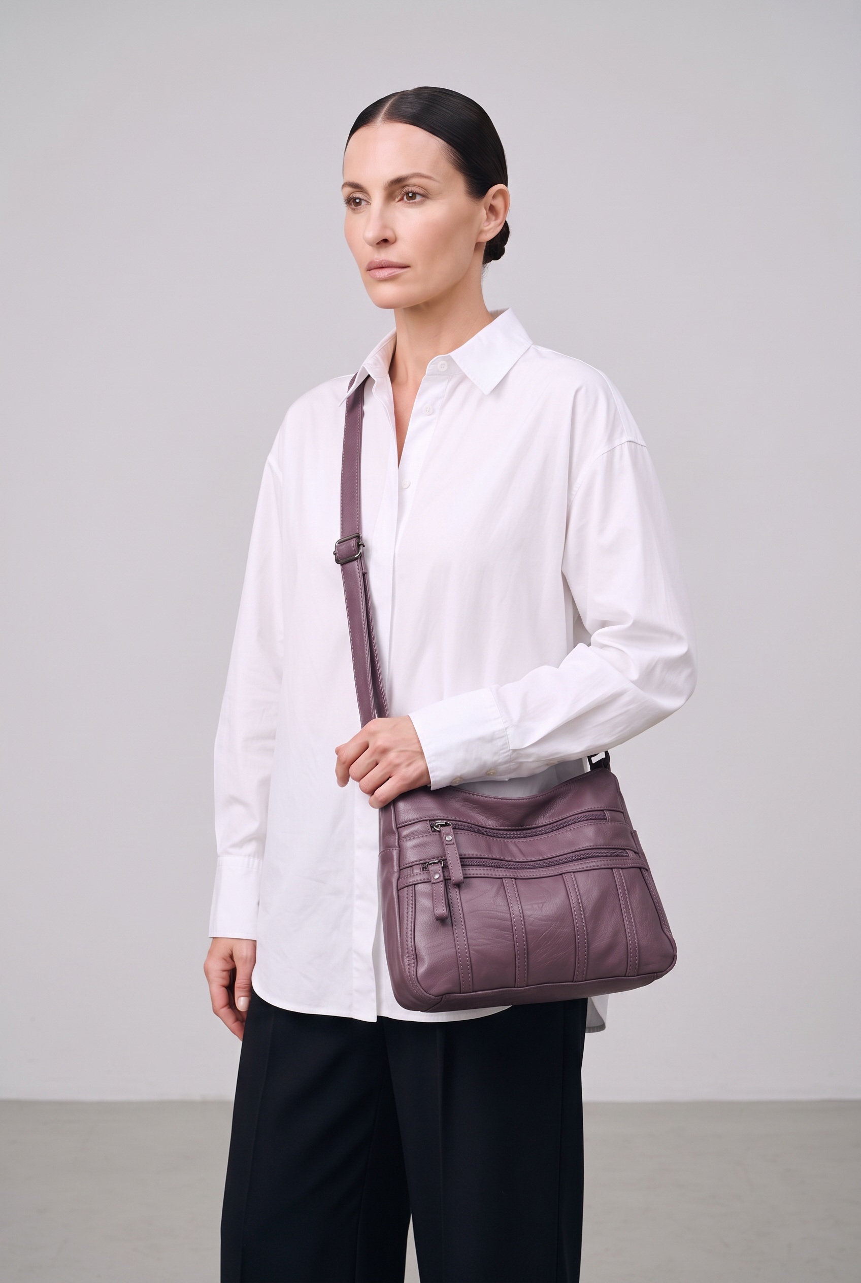Sac TESSA, porté, de face