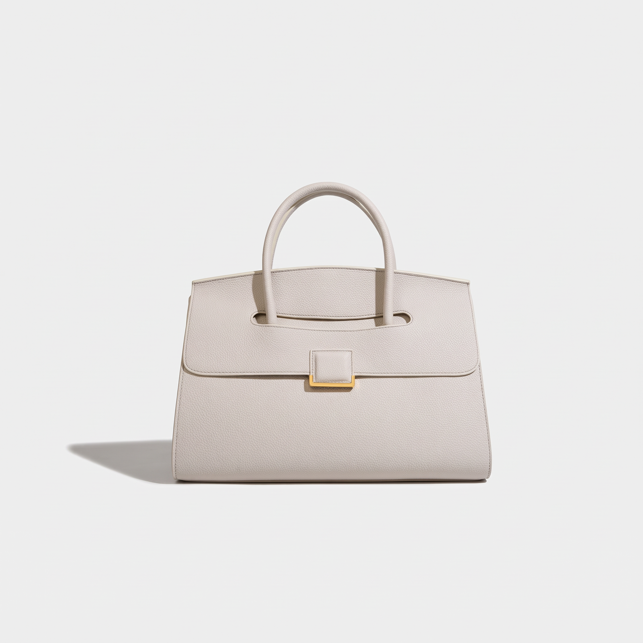 Sac à main MADISON crème, vue de face
