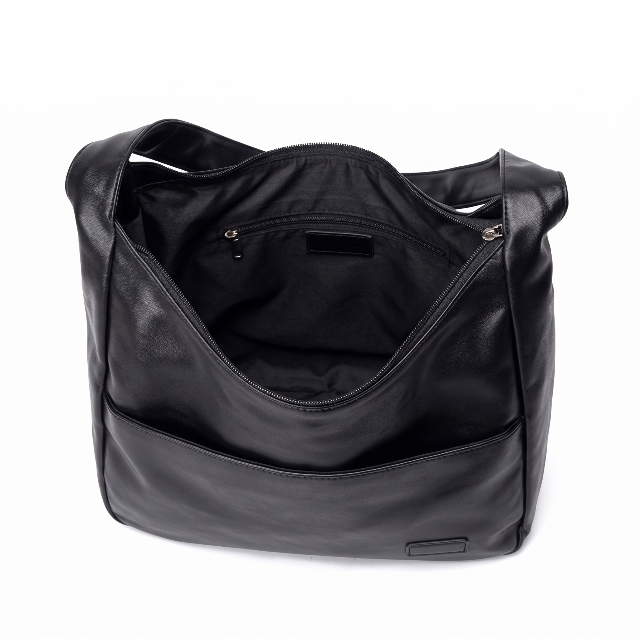 Sac hobo DAKOTA noir, intérieur