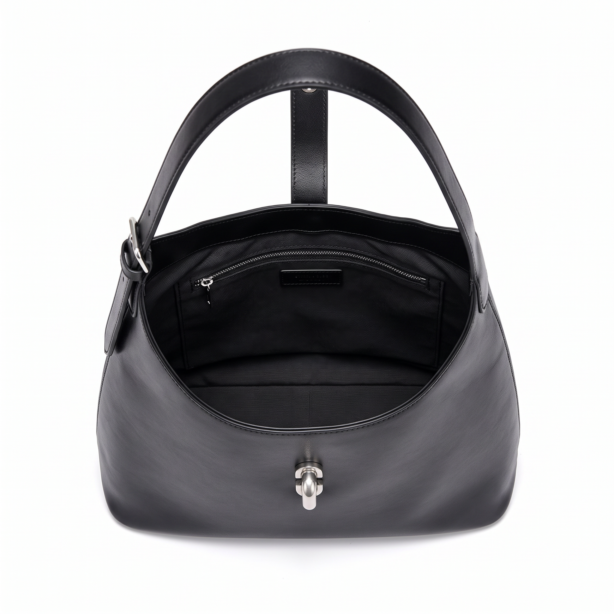 Sac hobo CARMEN noir, intérieur
