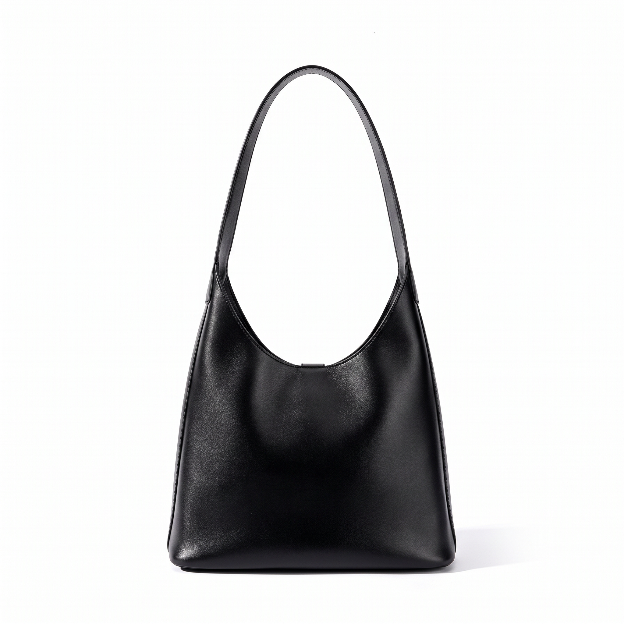 Sac hobo CARMEN noir, vue de dos
