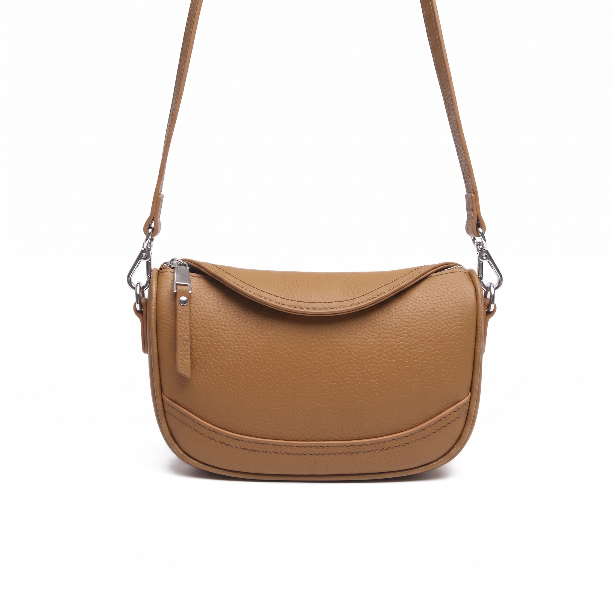 Sac NAYA camel, vue de face