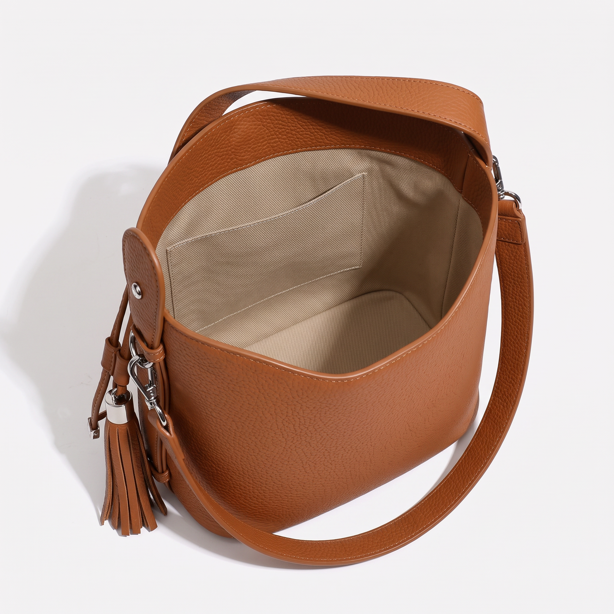 Sac PRIYA camel, intérieur