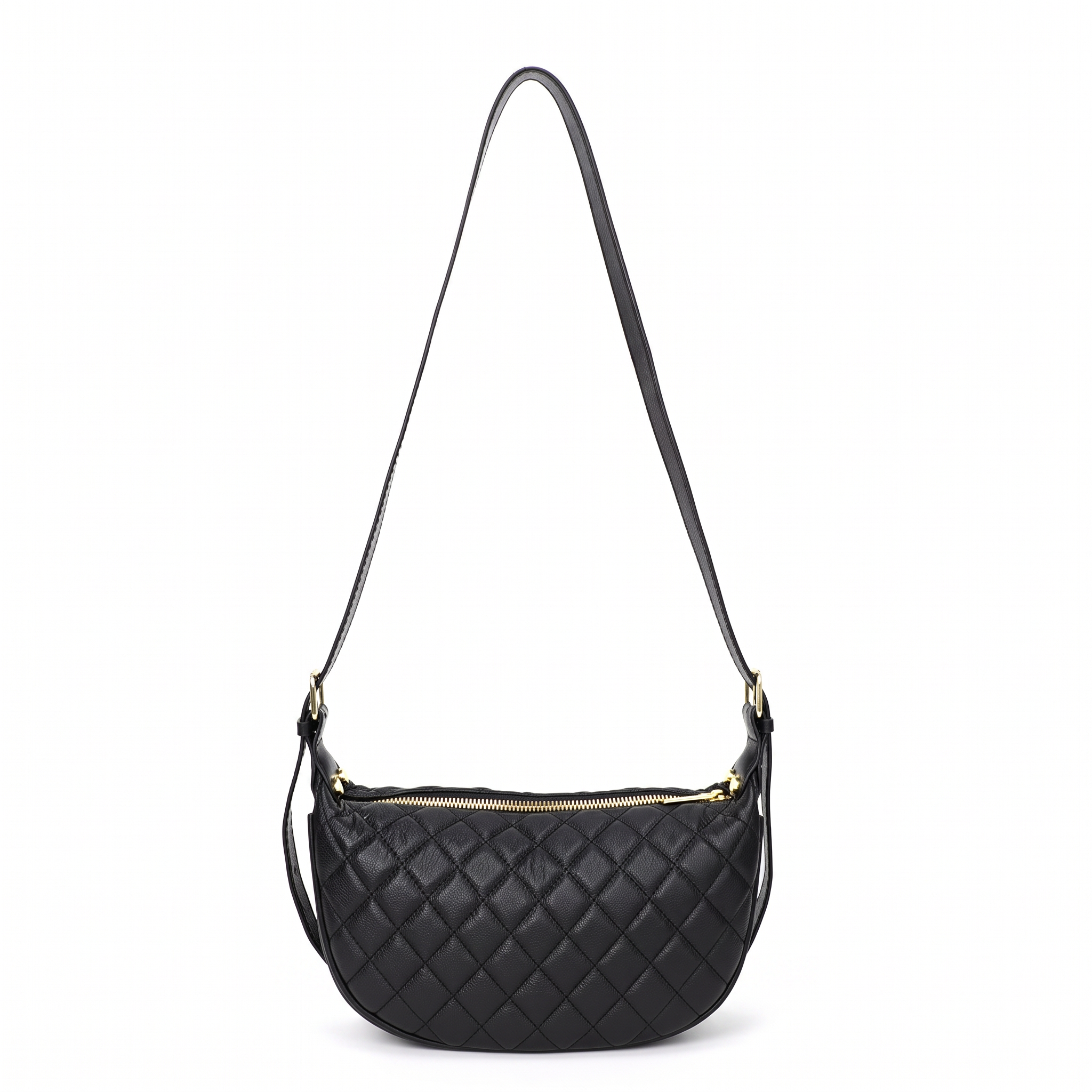 Sac SAKURA noir, vue de face