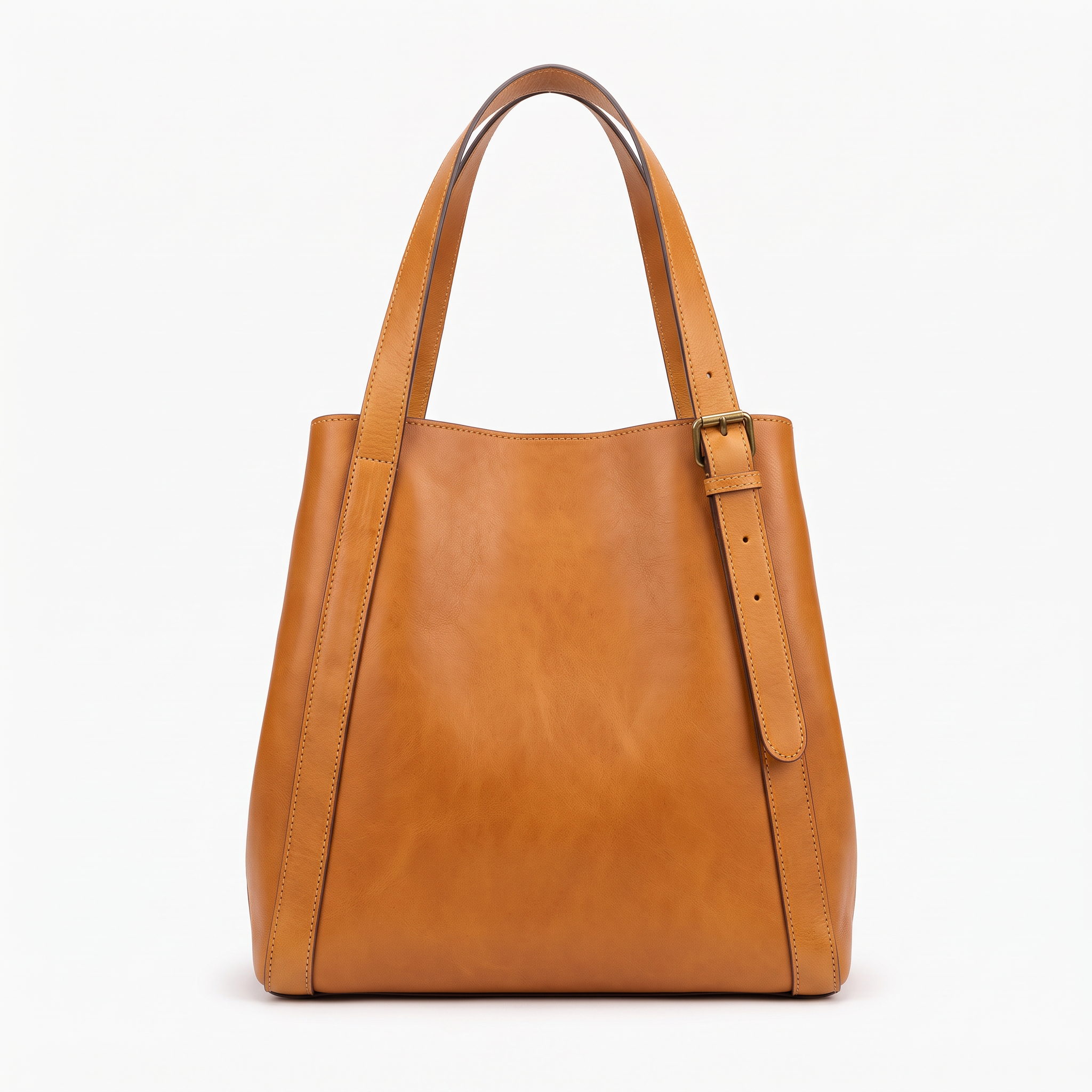 Sac VALERIA camel, vue de dos