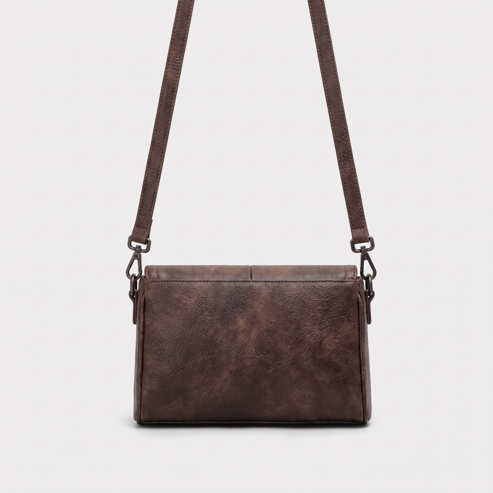 Sac YASMIN marron, vue de dos