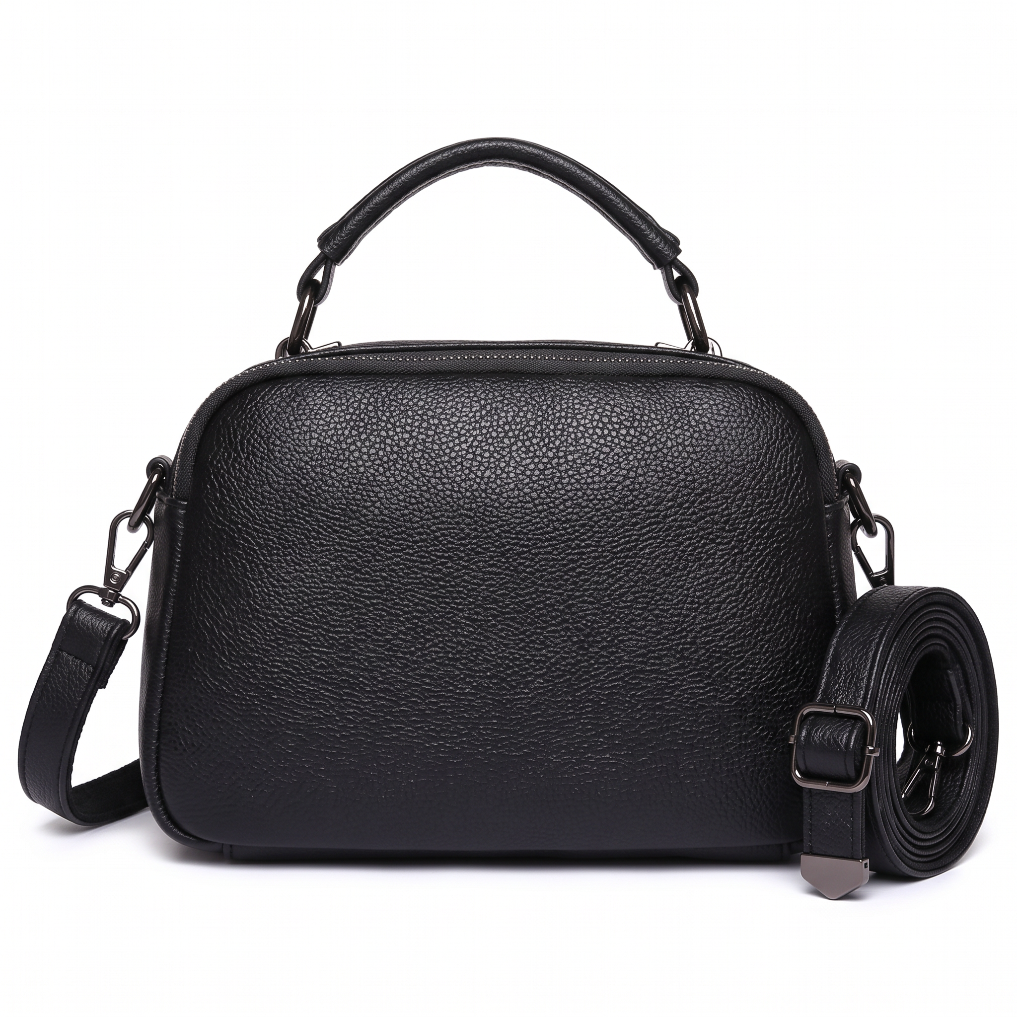 Sac TALIA noir, vue de dos