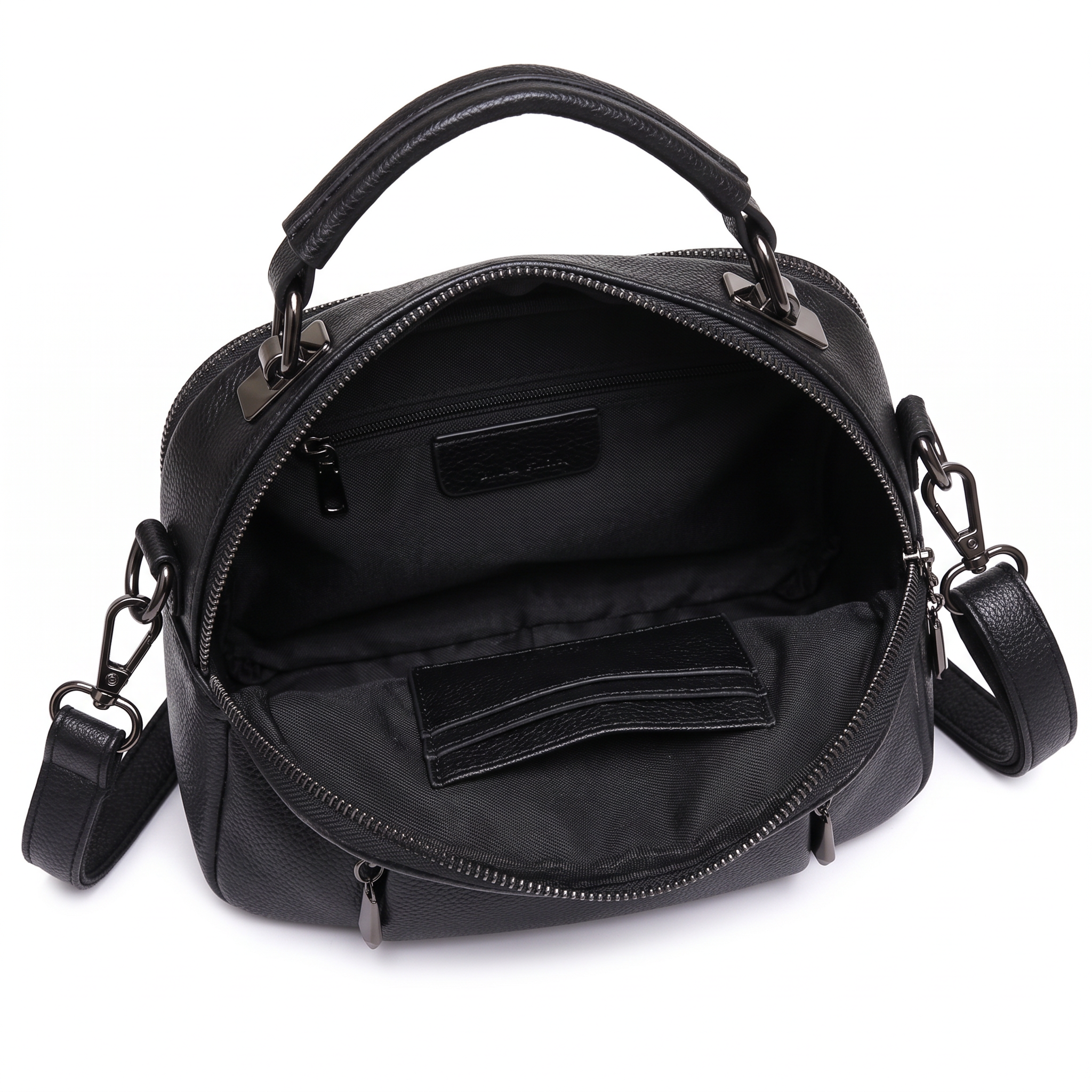 Sac TALIA noir, intérieur