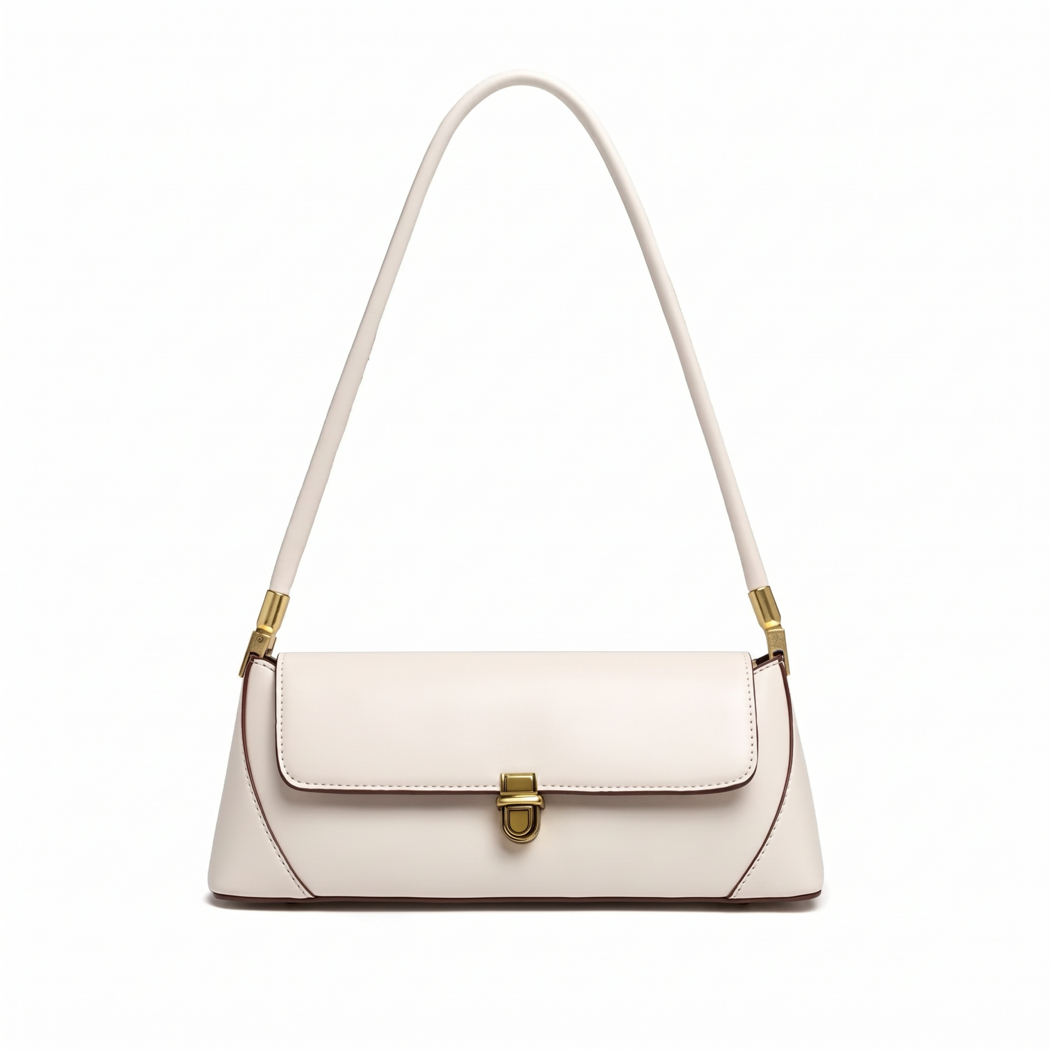 Sac ZELIE blanc, vue de face