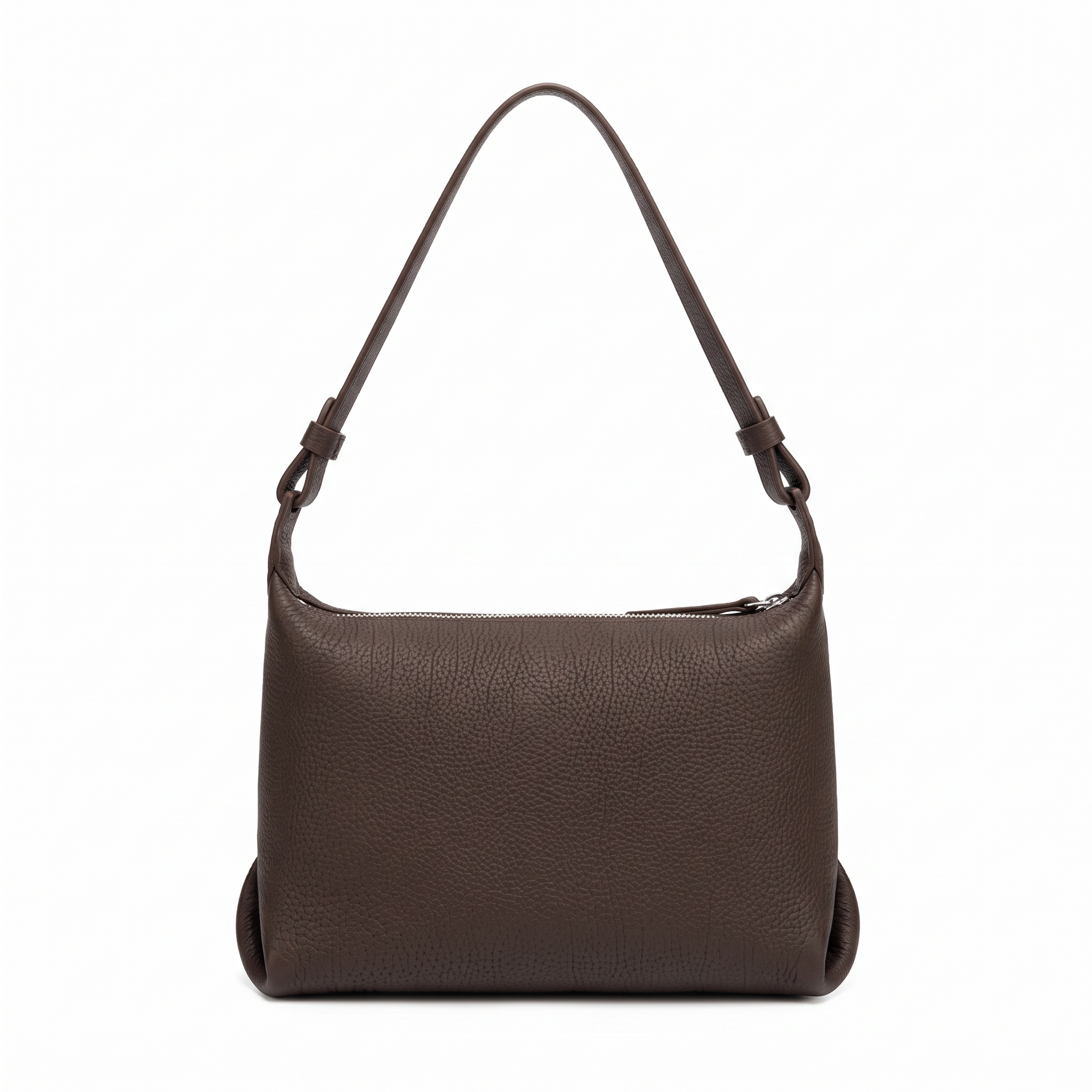 Sac MAELLE marron foncé, vue de dos