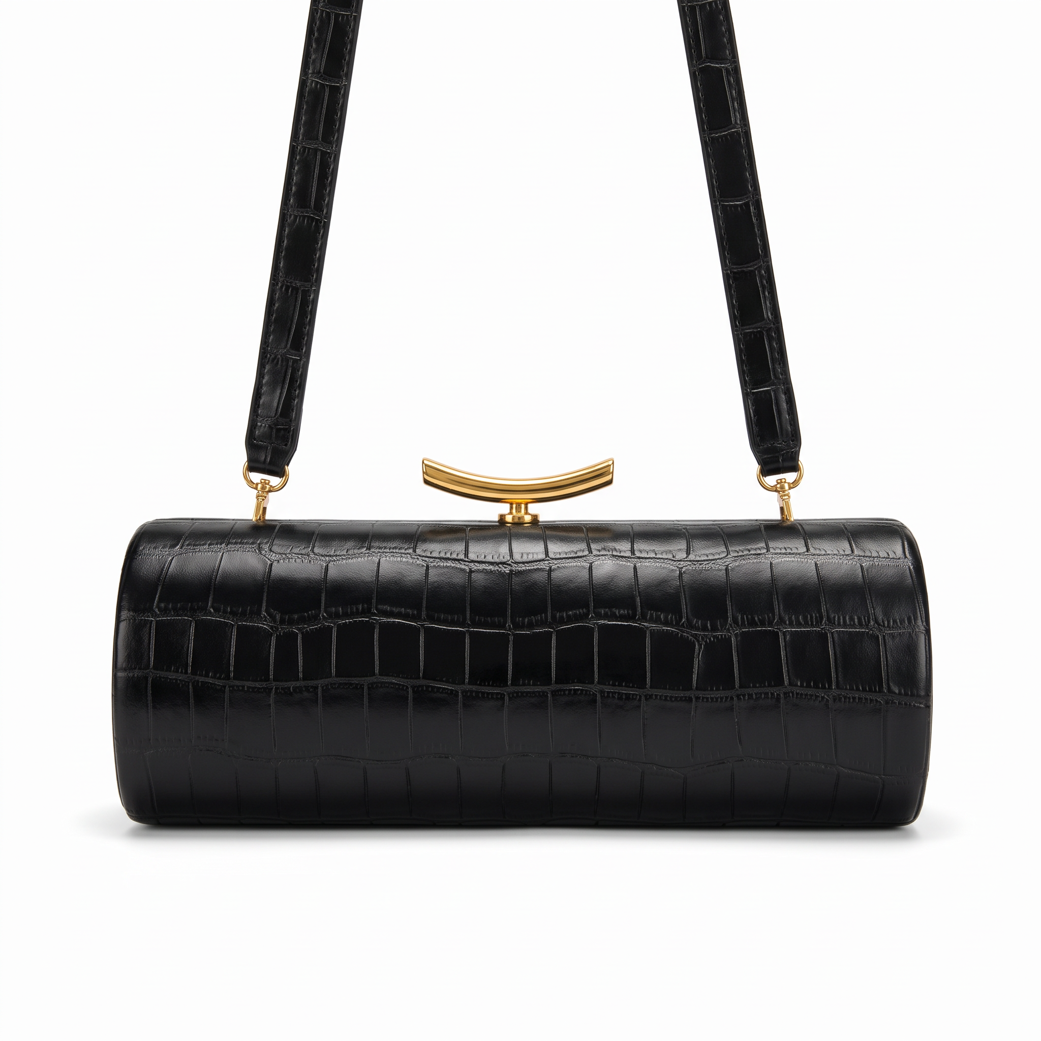 Pochette NADIA noir, vue de face