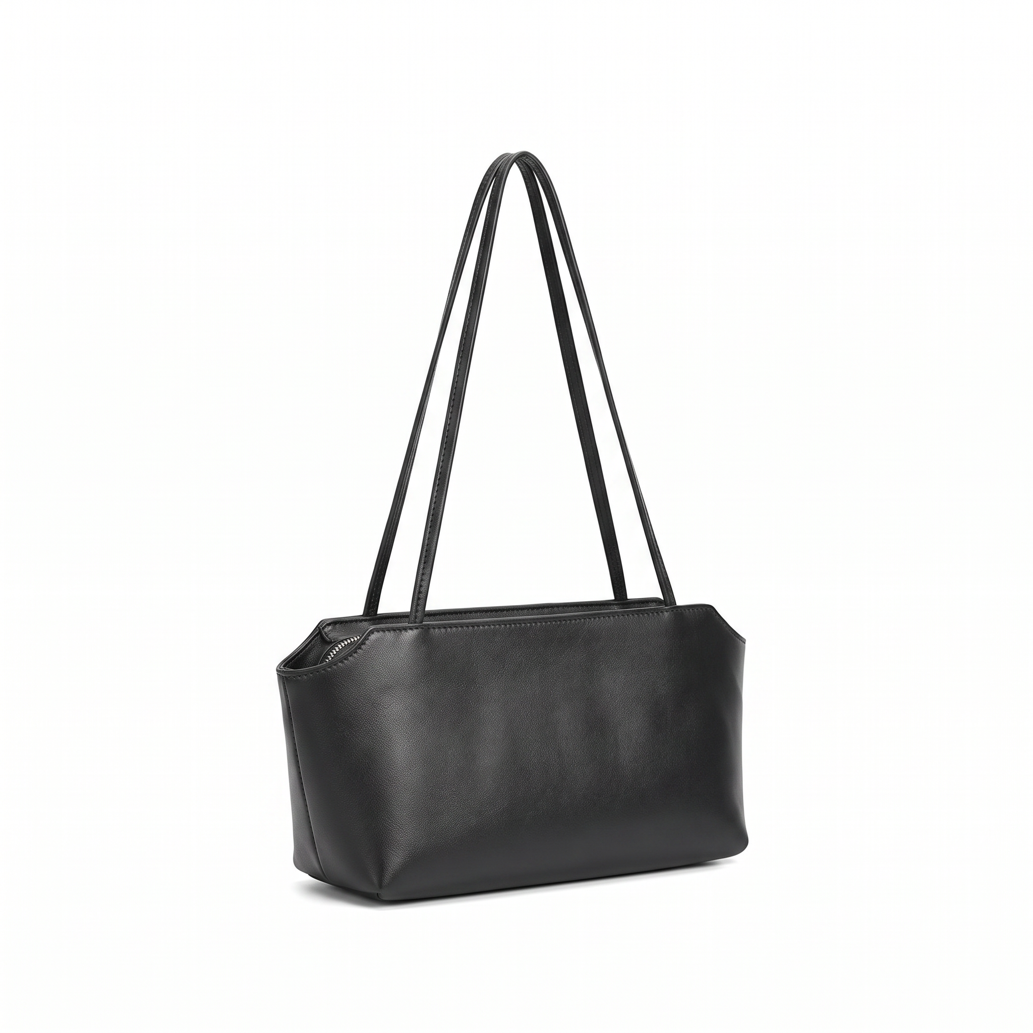 Sac ADÈLE noir, vue de trois-quarts