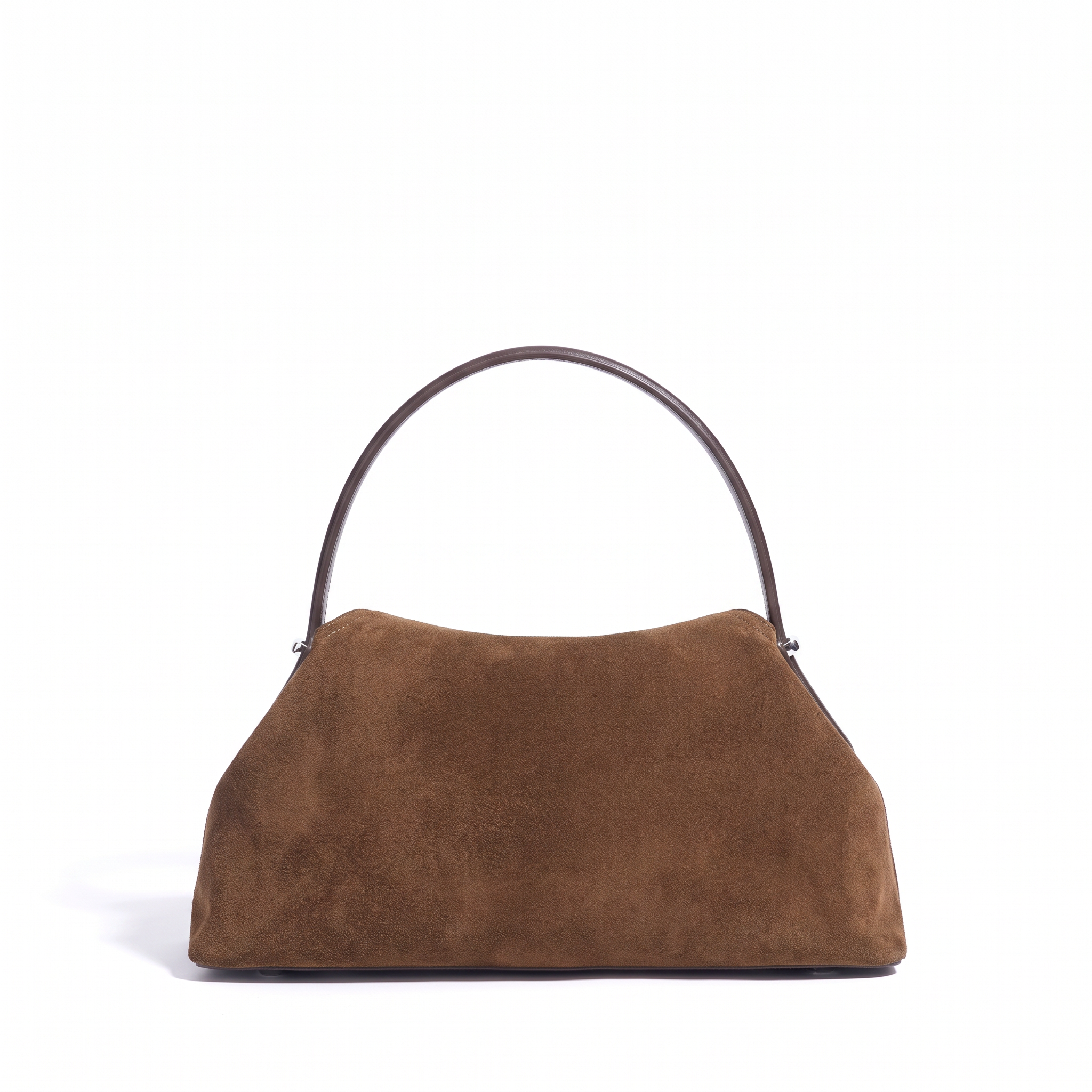Sac HORTENSE marron, vue de dos