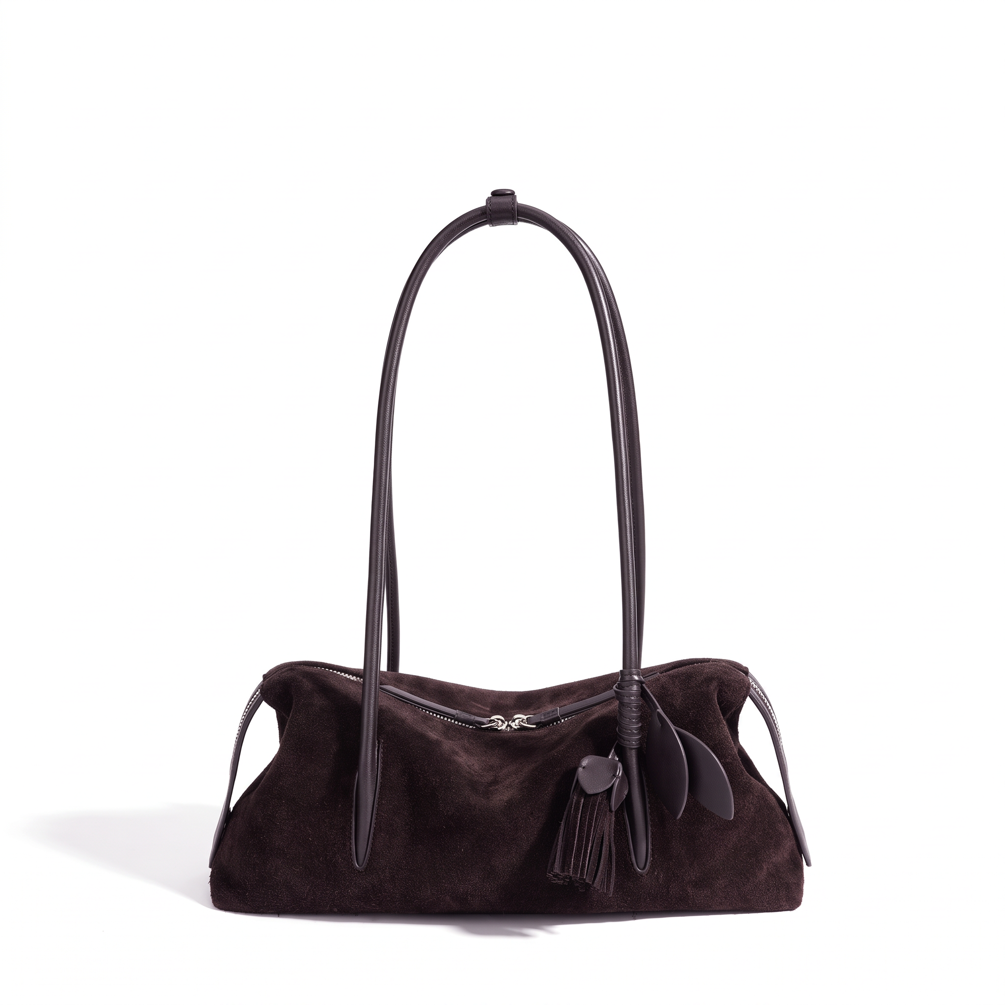 Sac SOLÈNE marron foncé, vue de face