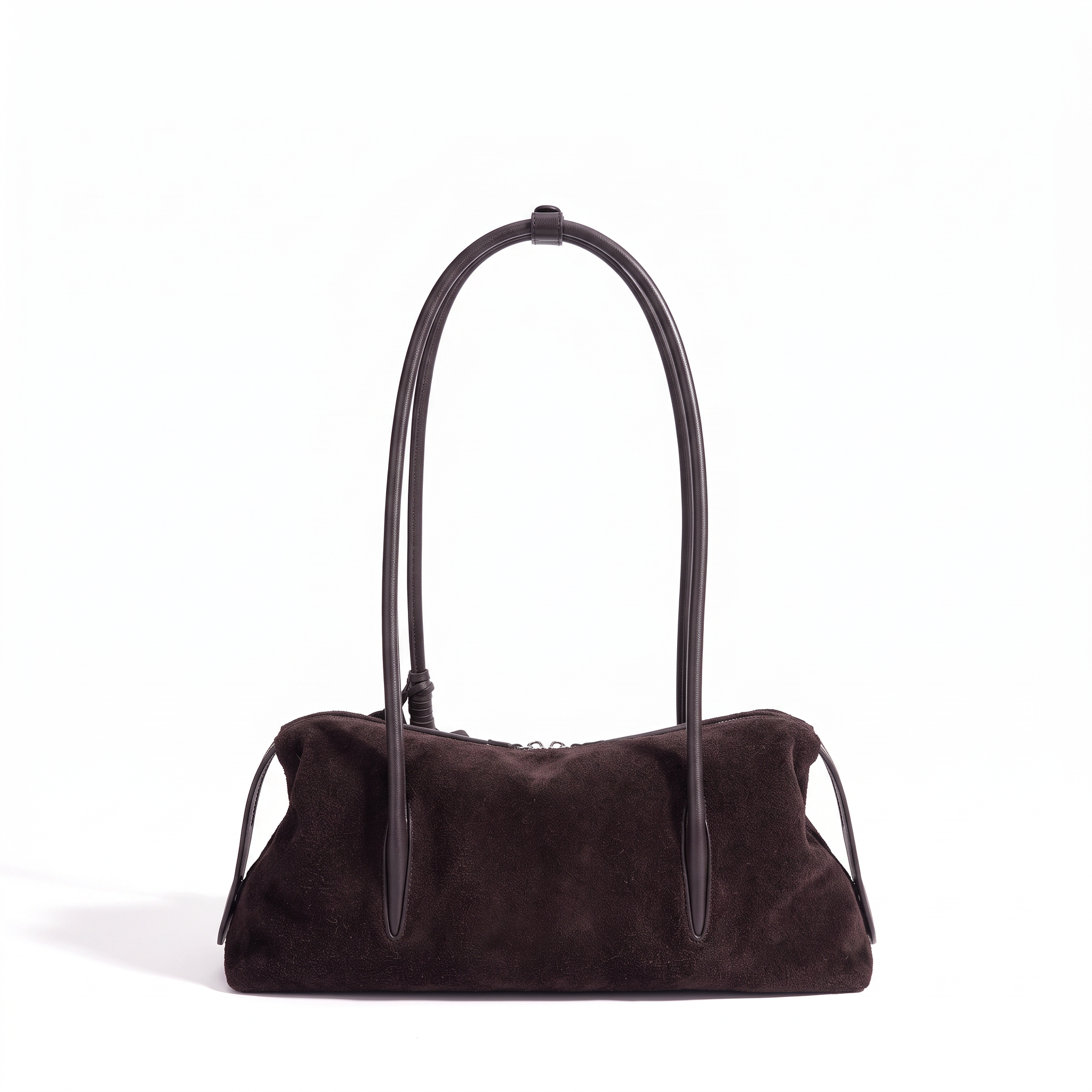 Sac SOLÈNE marron foncé, vue de dos