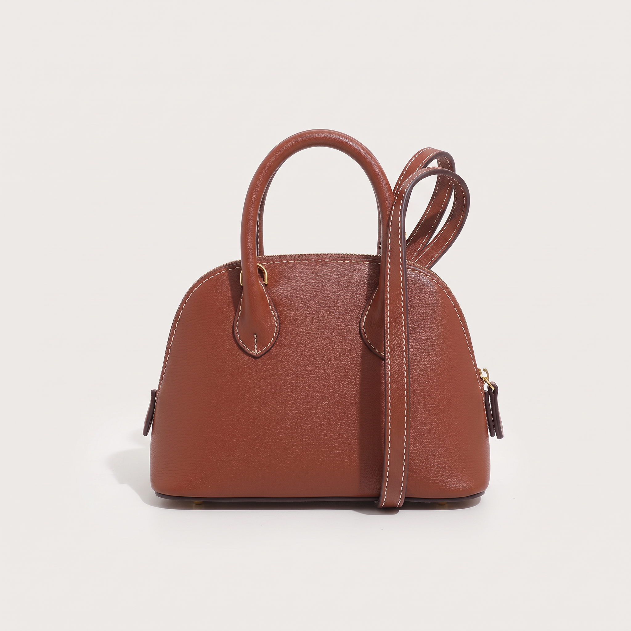 Sac FLAVIE camel, vue de dos