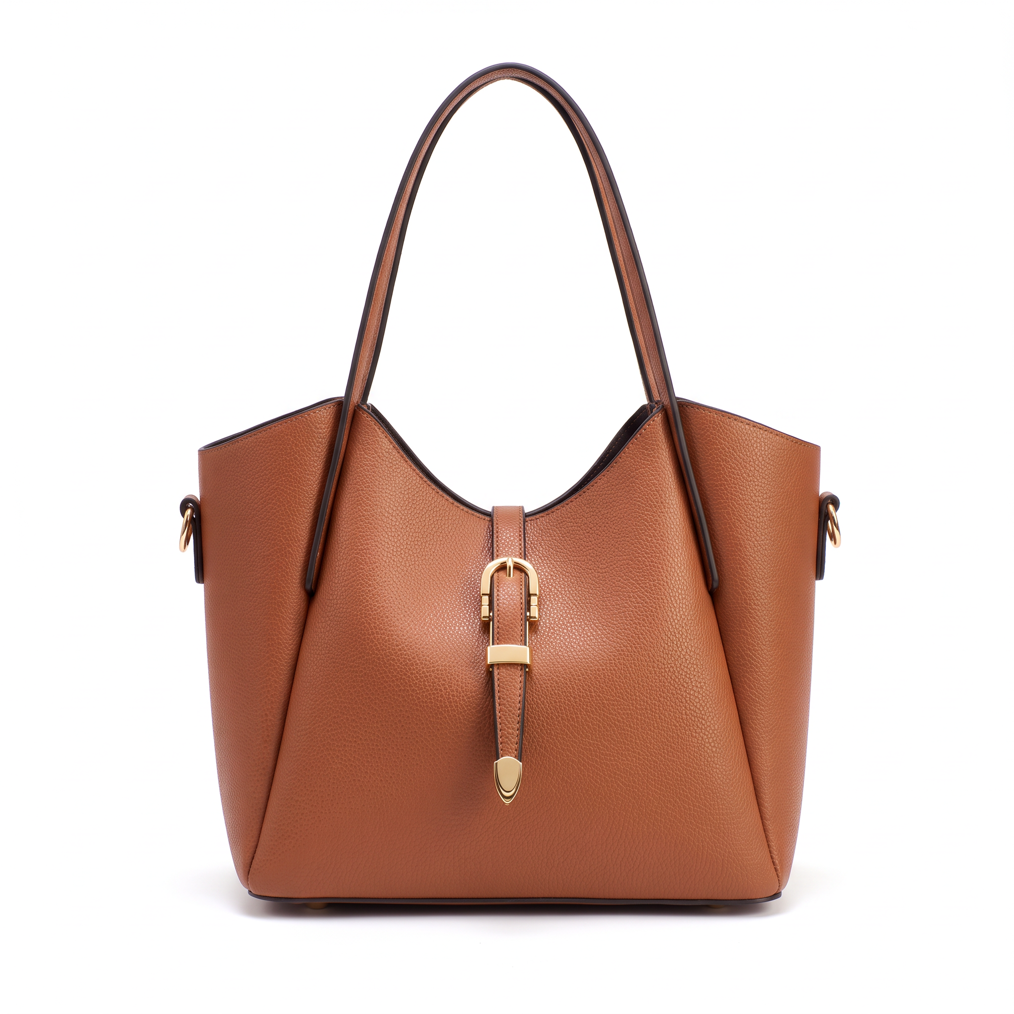 Sac GIULIA marron, vue de face